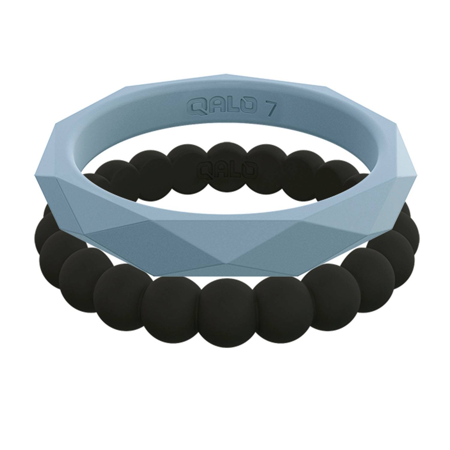 Qalo Women's Stackable Rings