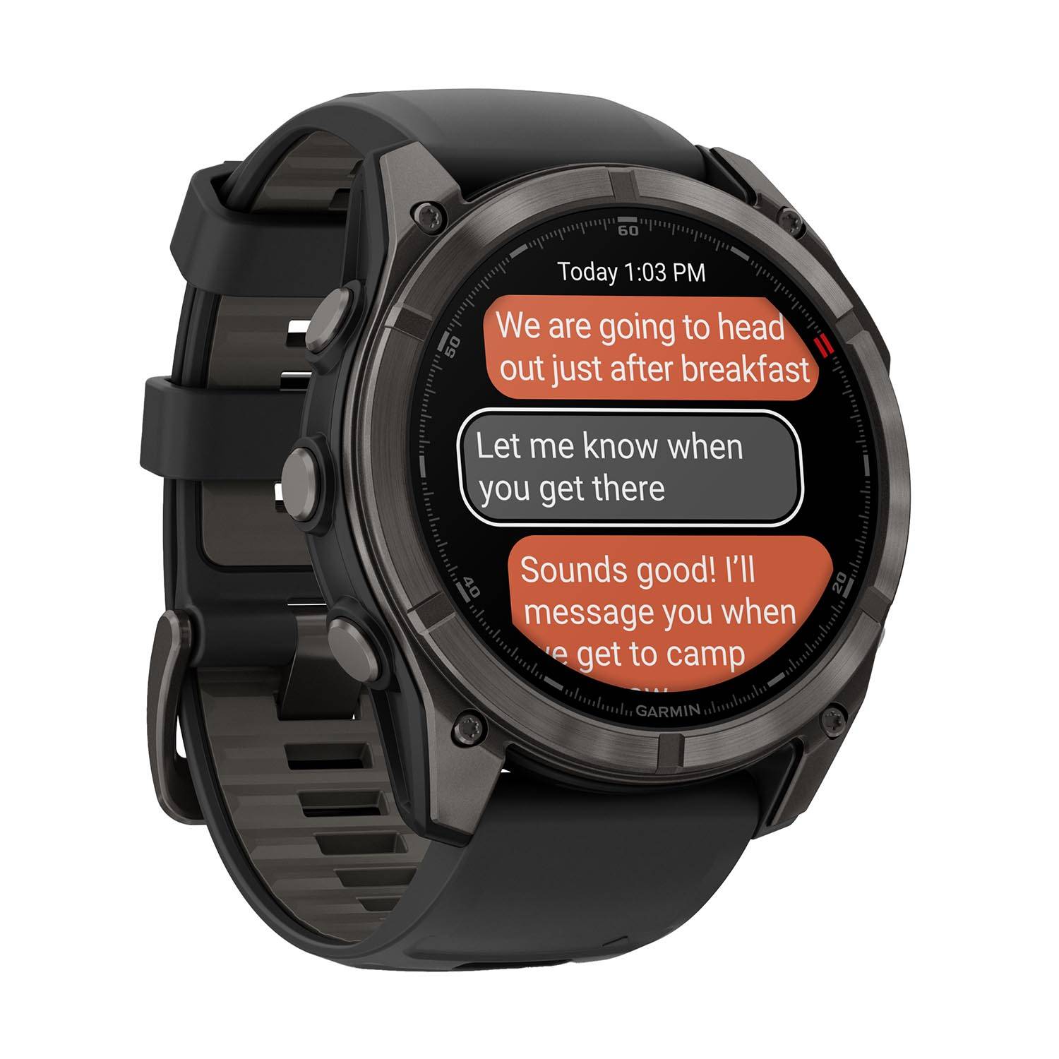 Garmin fenix 8 Pro AMOLED Sapphire Smartwatch, 51 mm