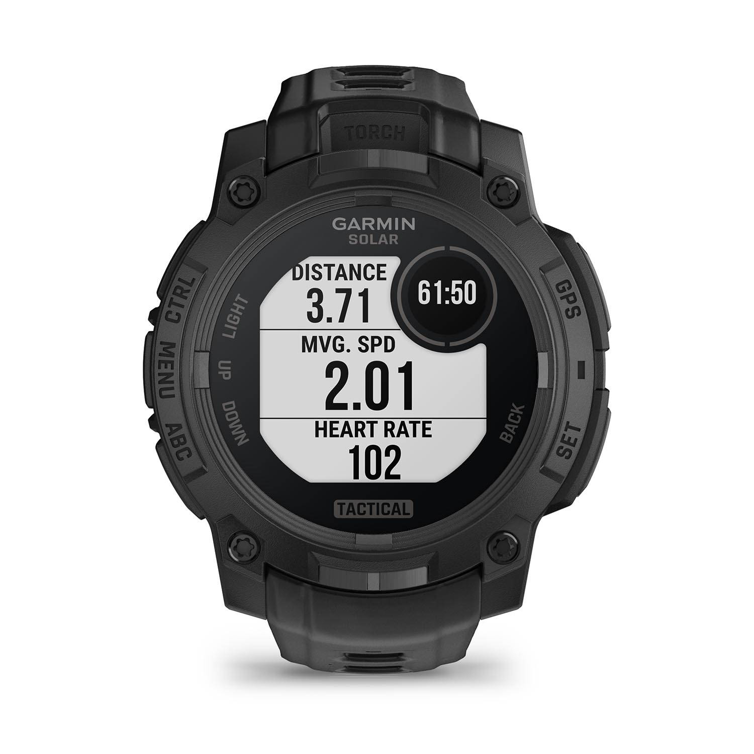 Garmin Instinct 3 Tactical Edition Smartwatch, 45 mm, Solar