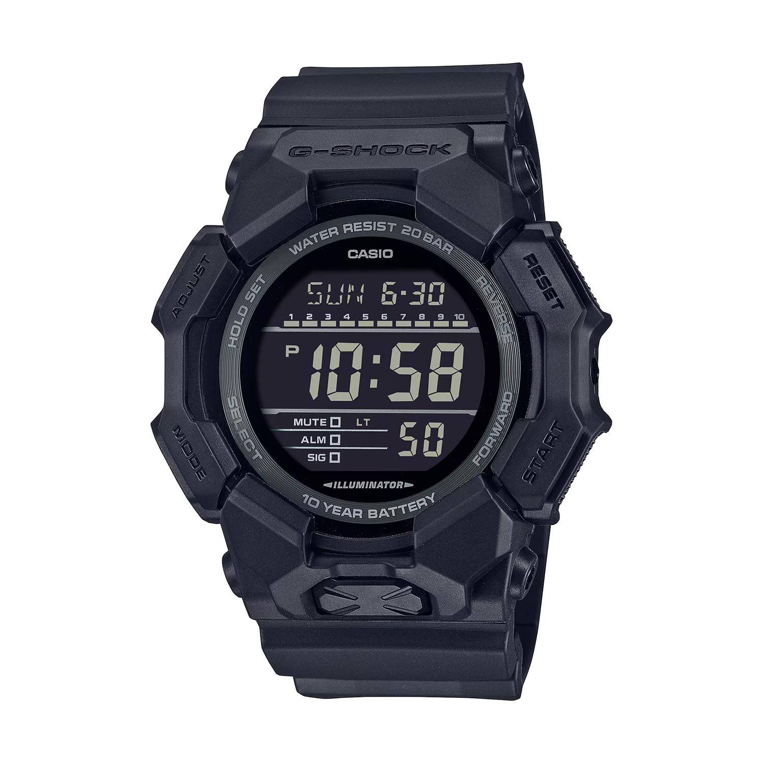 G-Shock GD-010 Series Digital Watch GD010BBR-1