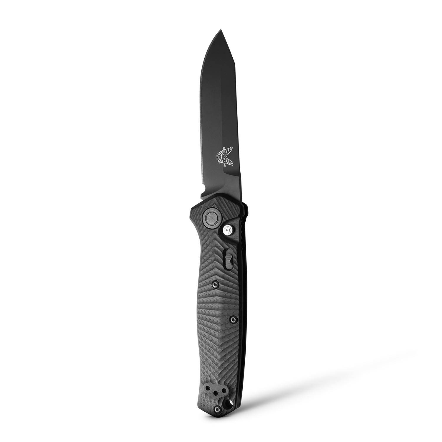 Benchmade 8551BK Mediator Black G10 Folding Knife