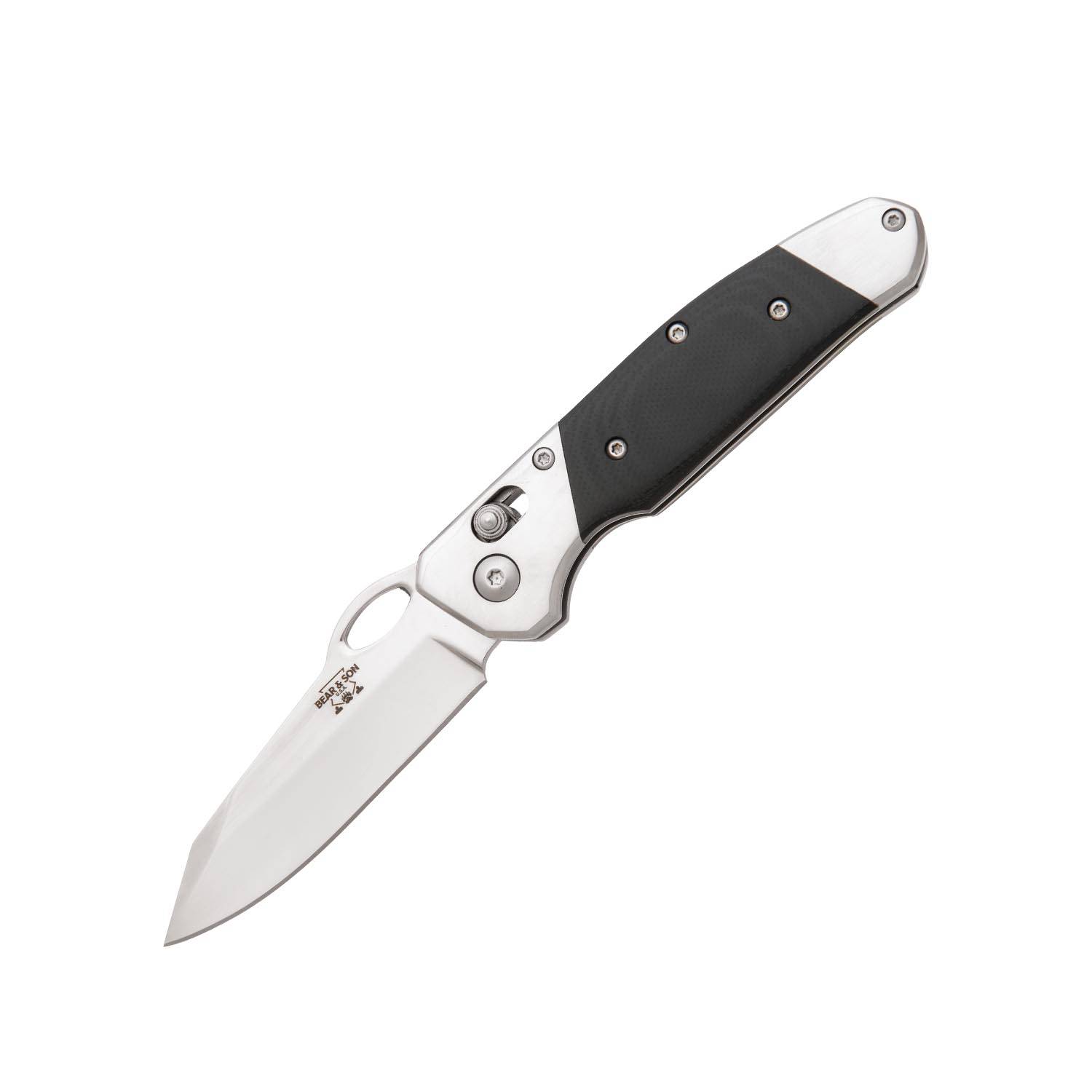 Bear & Son G10N 3.375" Slide Lock Folding Knife
