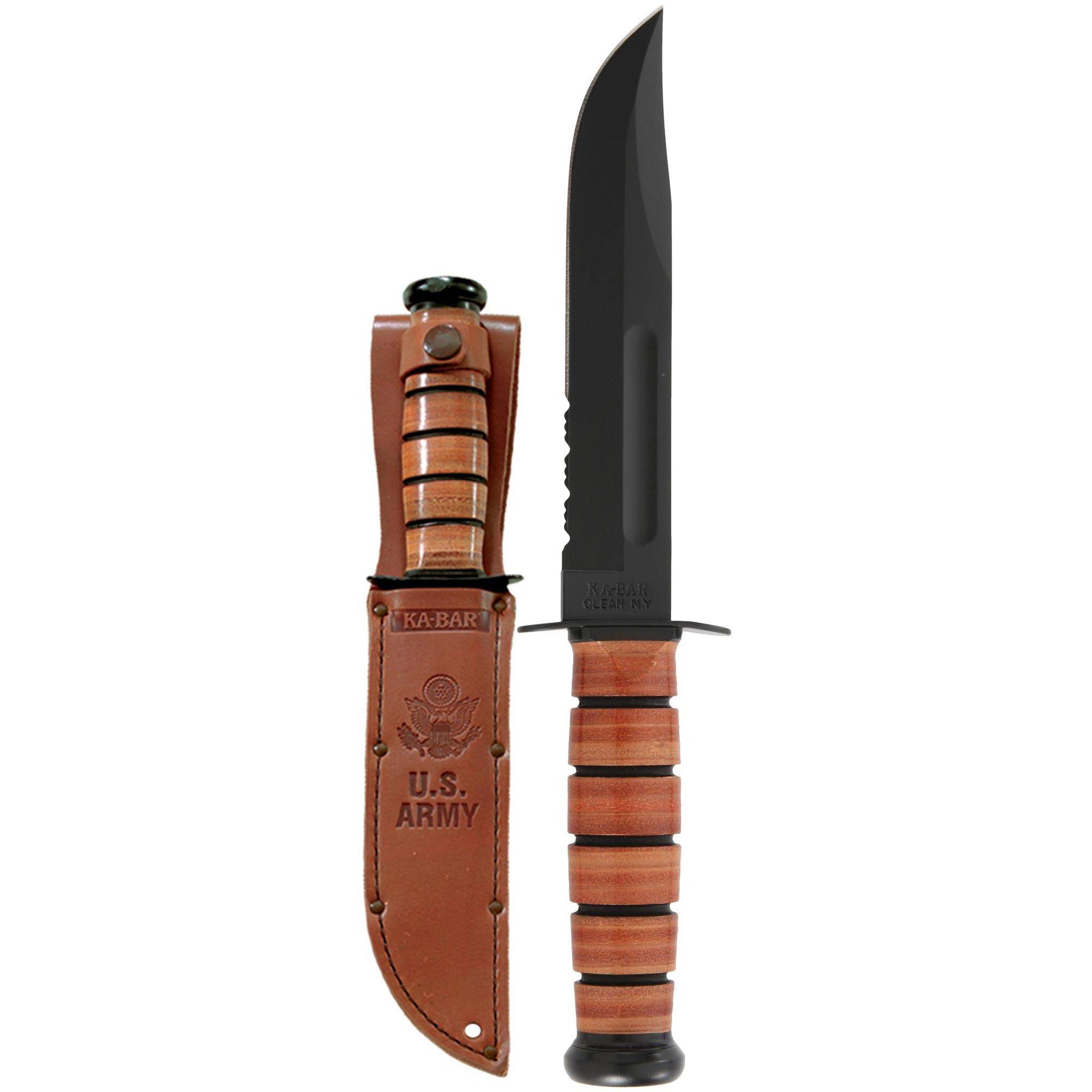 KN1742 - KA-BAR US MILITARY FIGHTING/UTILITY KNIFE, US ARMY