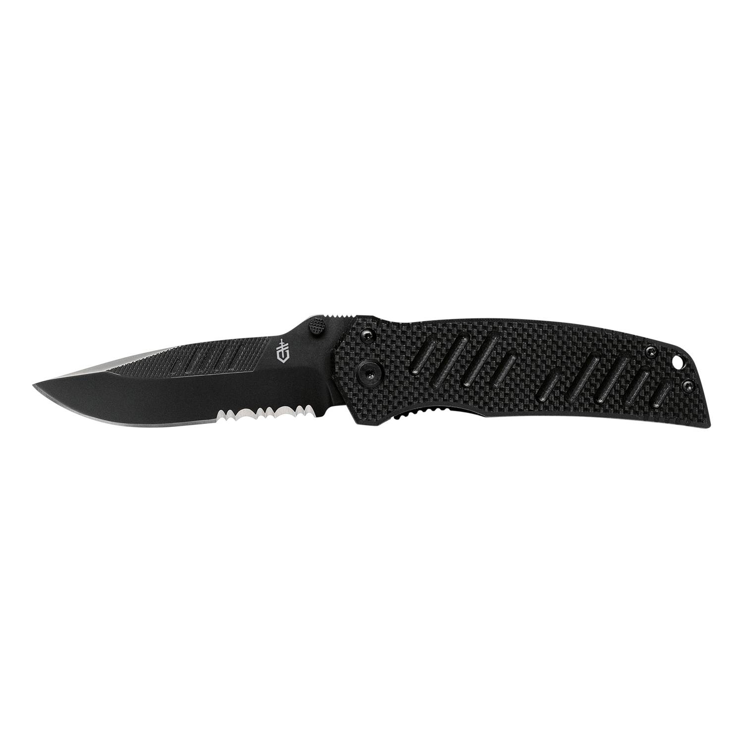 Gerber Swagger Folding Knife - Drop Point, Serrated