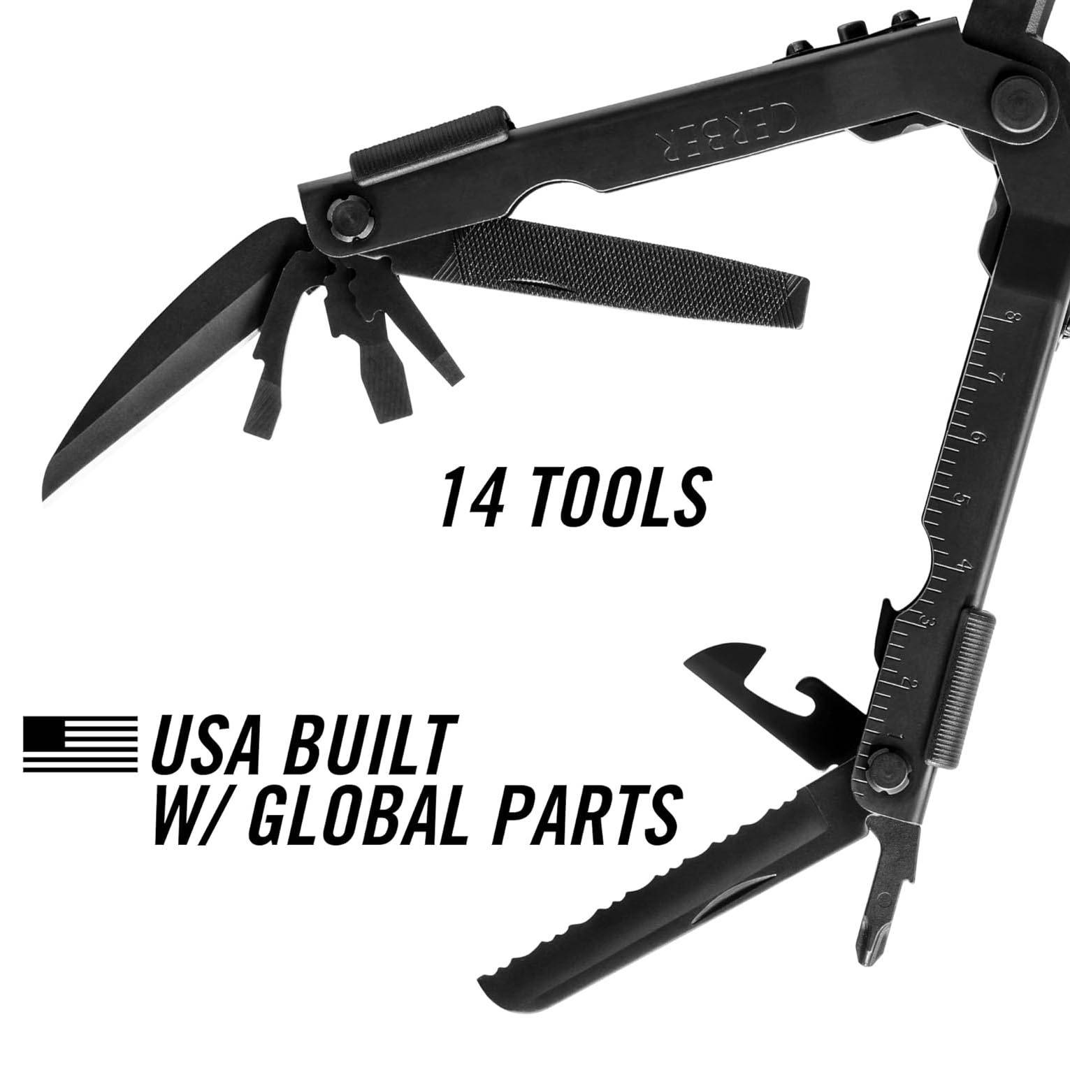 Gerber Multi-Plier 600 Black Needlenose | U.S. Patriot