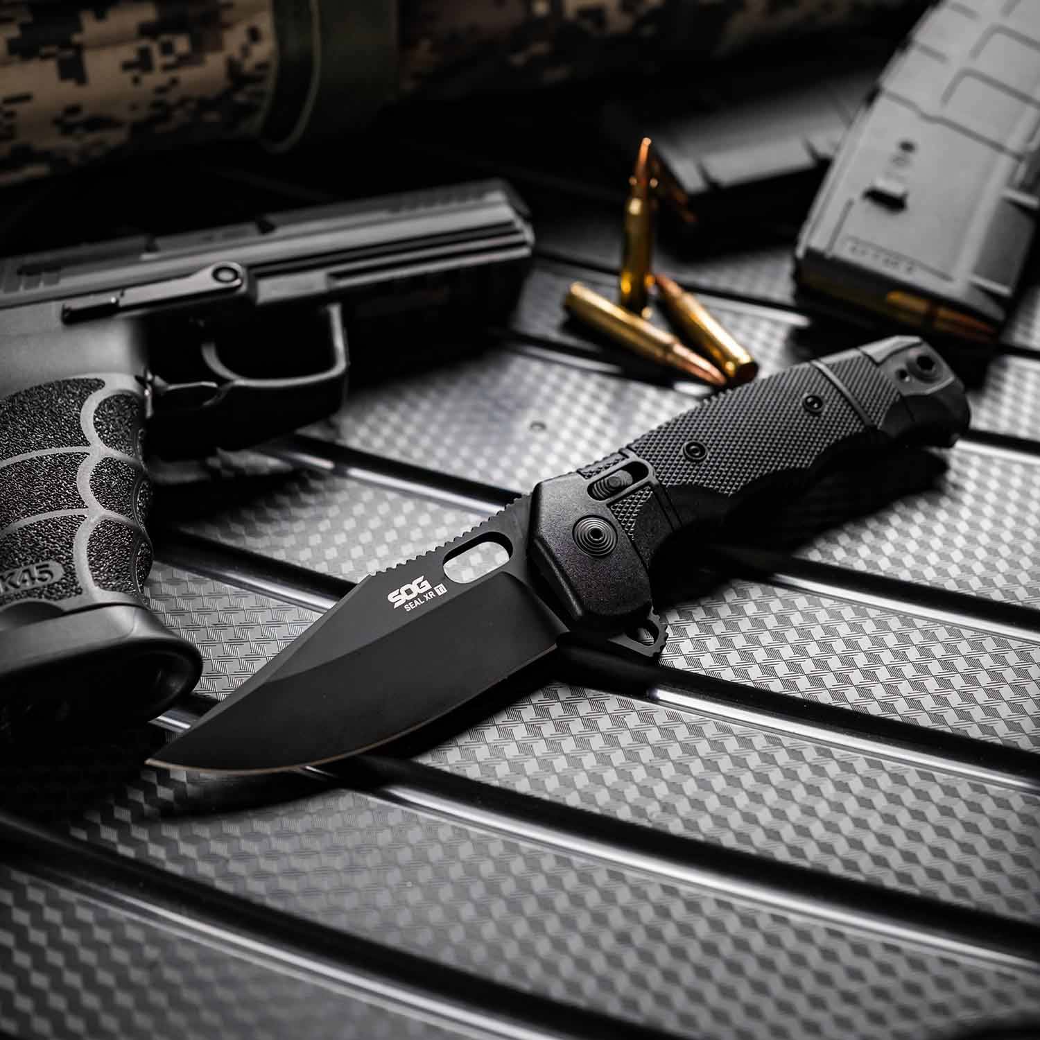 SOG Seal XR Ti Folding Knife | US Patriot