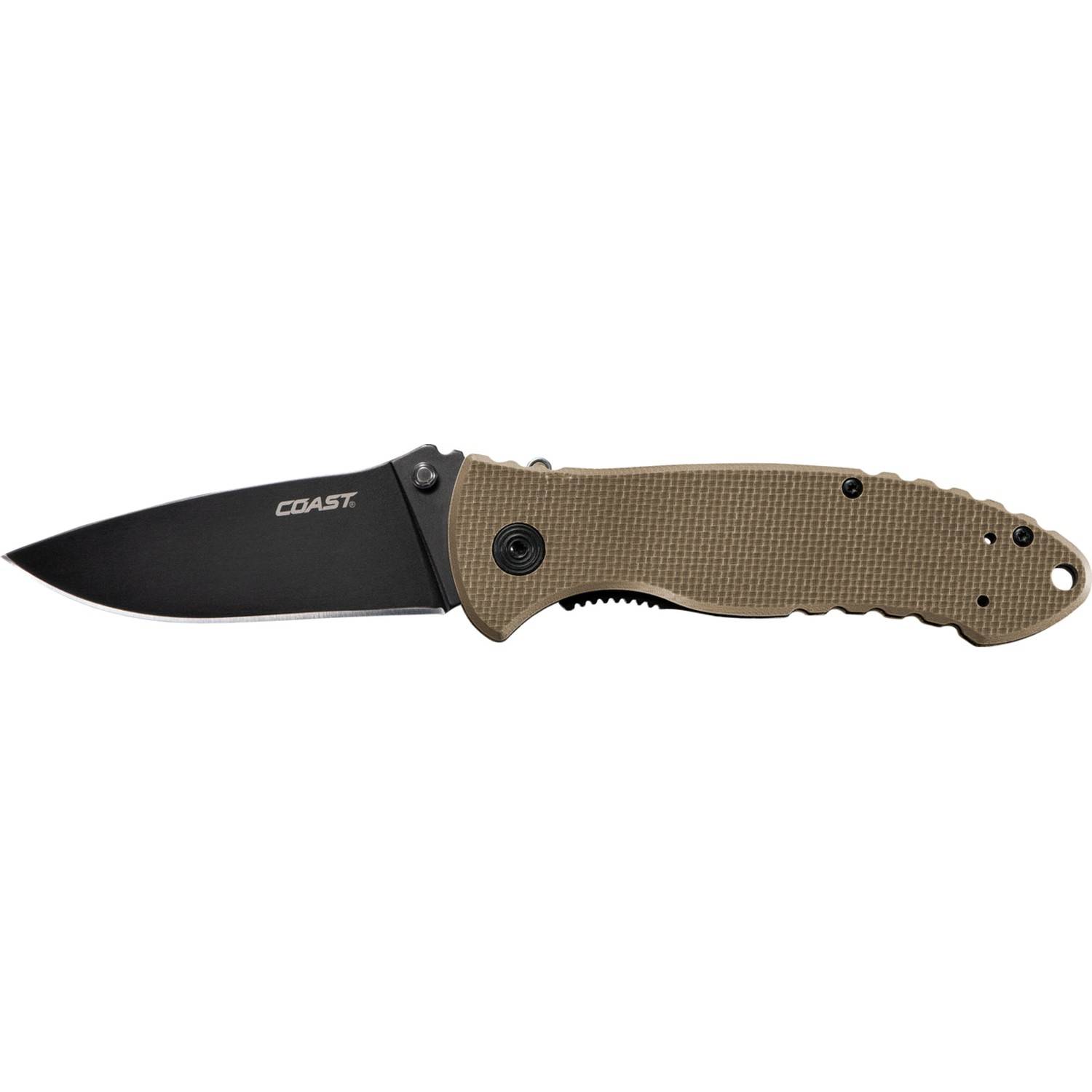 Coast DX342 3.5" G10 Folding Knife