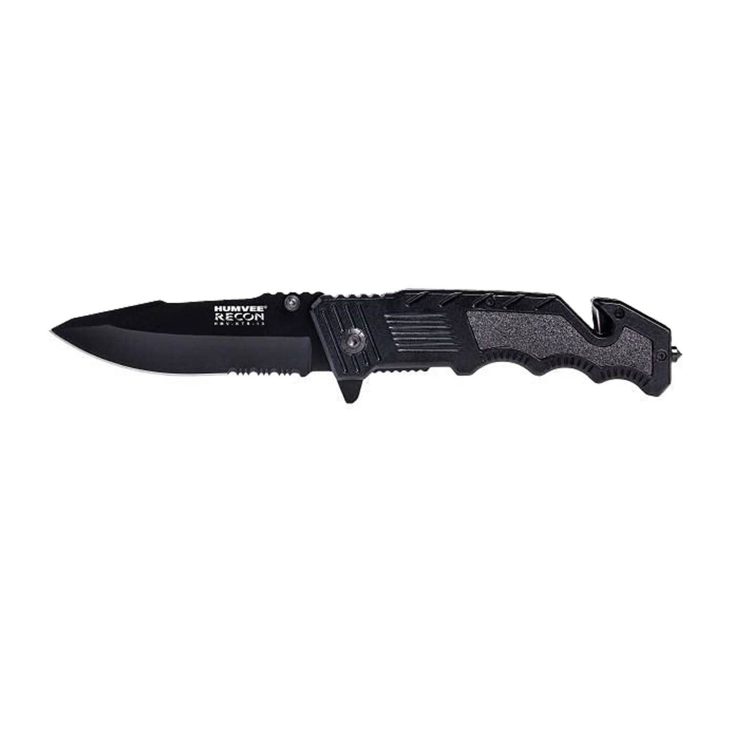 CampCo Humvee Tactical Recon 3" Folding Knife with Seat