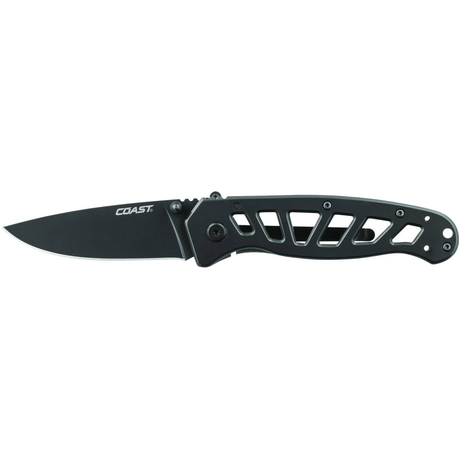 Coast FDX302 Skeletonized 3" Folding Knife