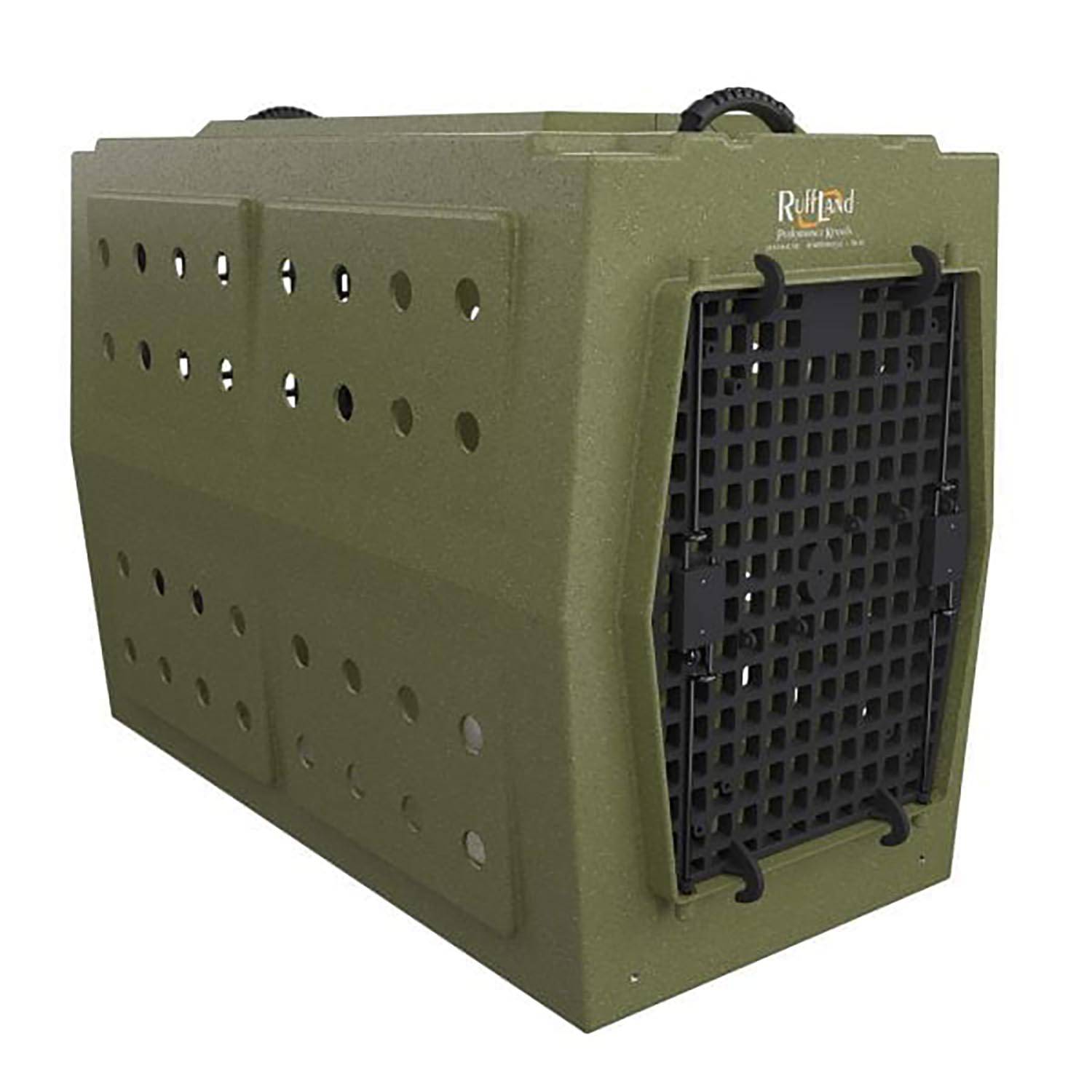 RUFF LAND KENNELS X-LARGE, DOUBLE DOOR, FRONT AND BACK