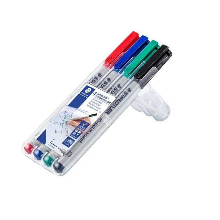 STAEDTLER NON PERMANENT UNIVERSAL MAP MARKERS