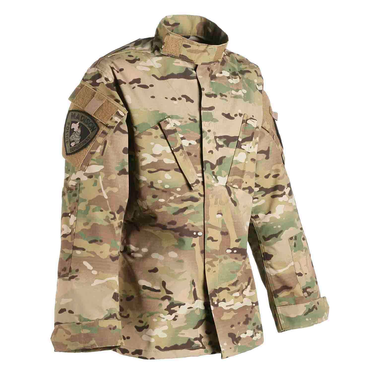 TRU SPEC 65 35 POLY COTTON RIPSTOP T.R.U. SHIRTS IN MULTICAM