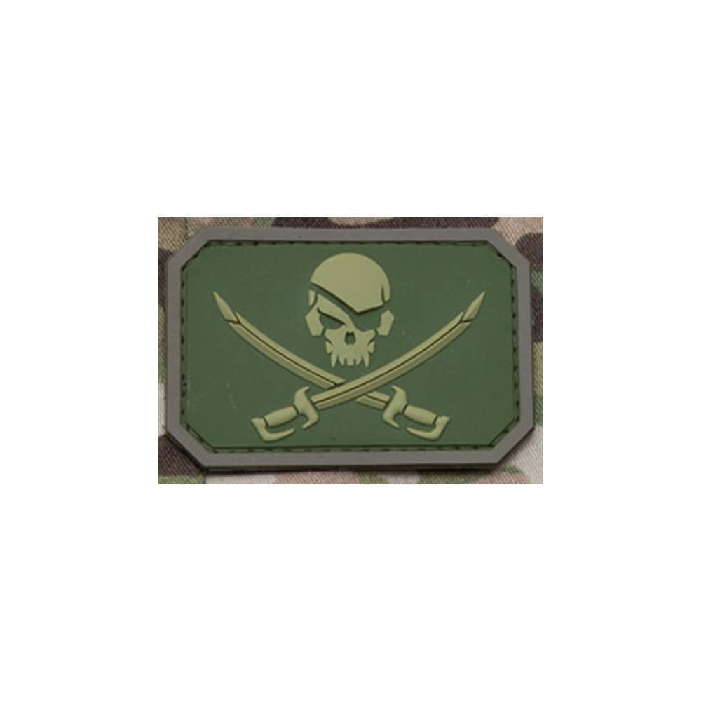 Mil-Spec Monkey Pirate Skull PVC Patch