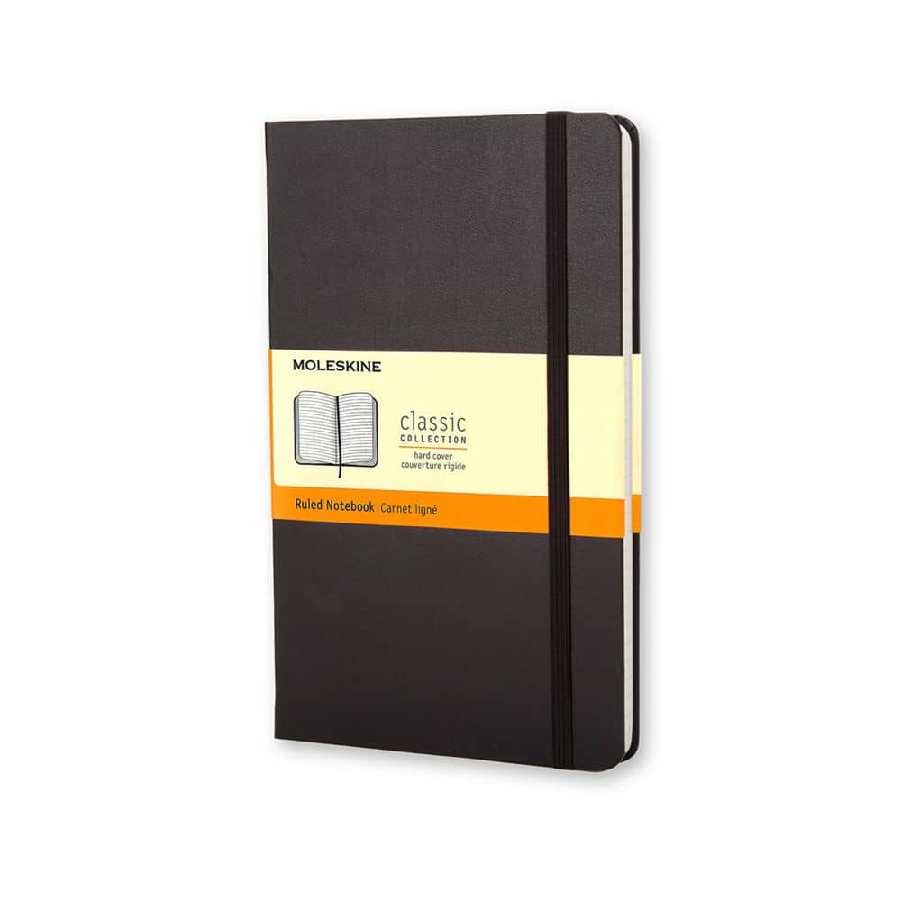 Moleskine Ruled Large Hard Cover Notebook