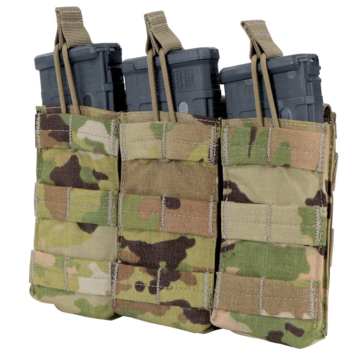 CONDOR TRIPLE M4 / M16 OPEN-TOP MAG POUCH