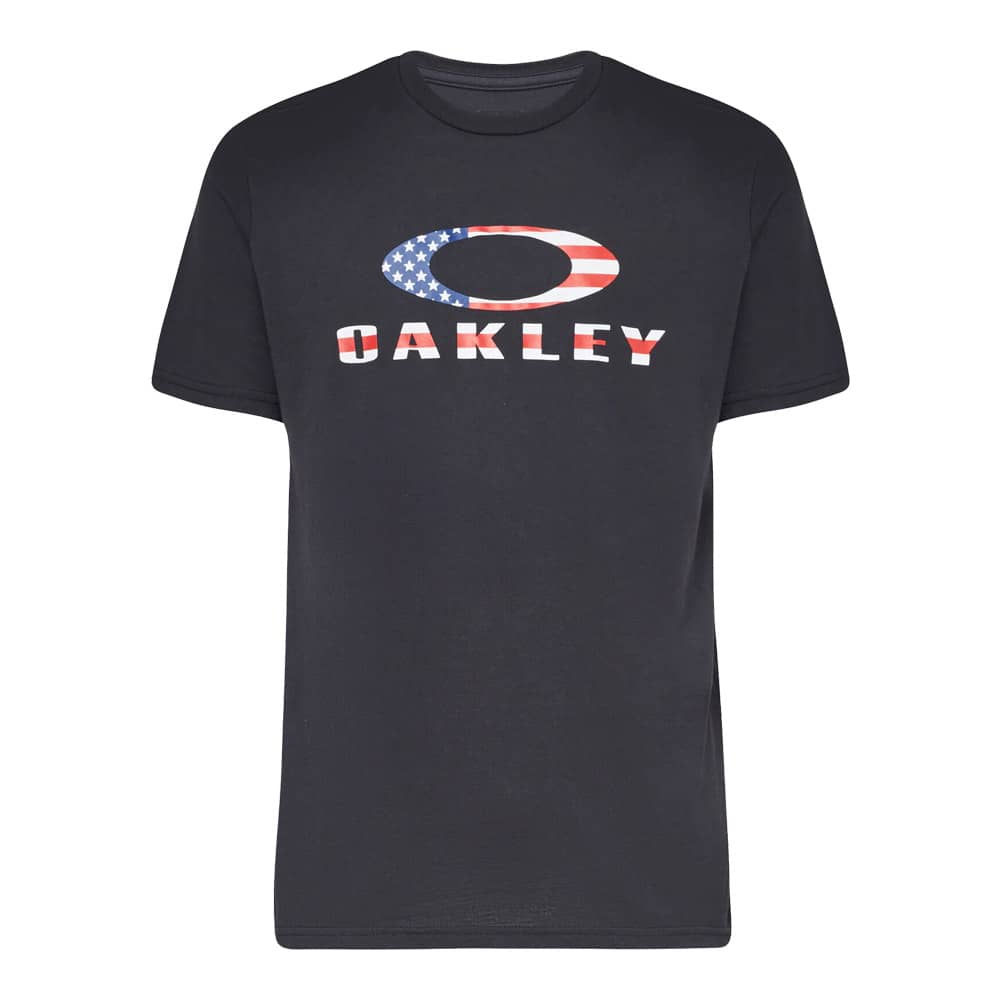 OAKLEY O BARK AMERICAN FLAG T-SHIRT