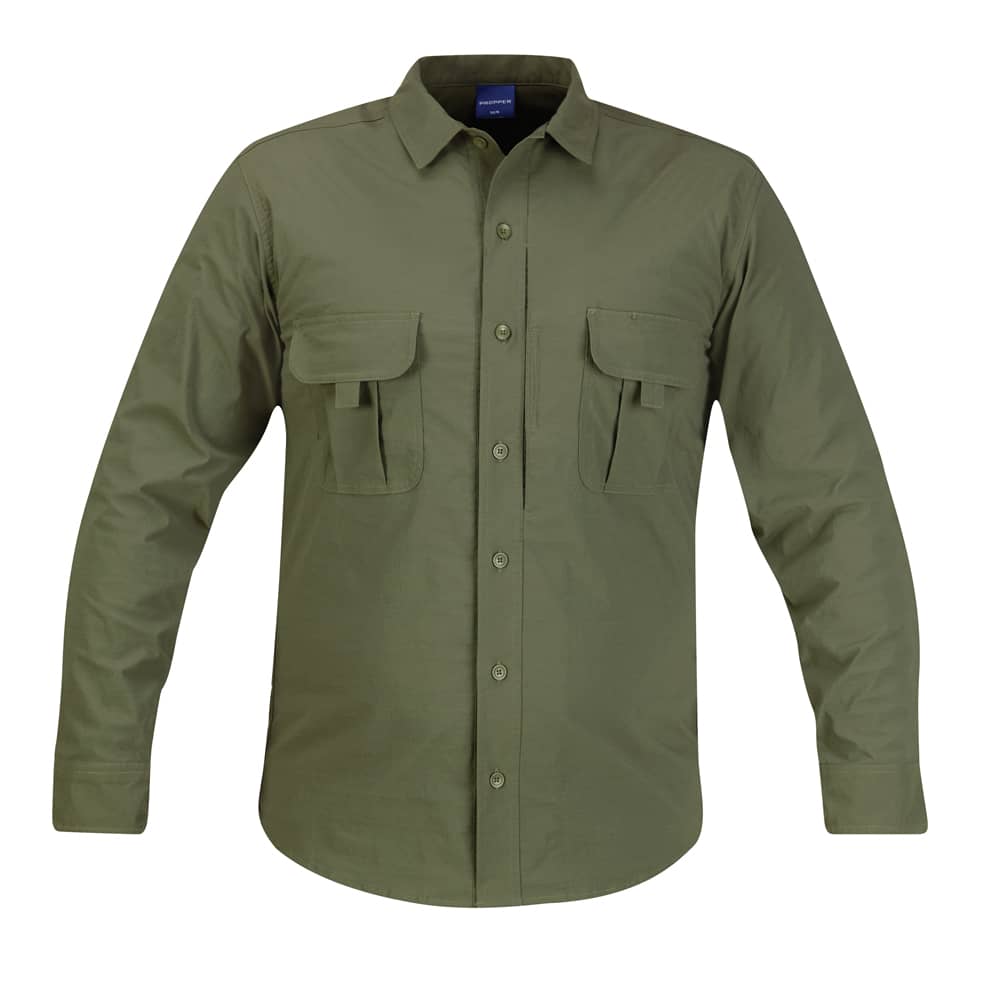 PROPPER MEN'S SUMMERWEIGHT LONG SLEEVE TACTICAL SHIRT