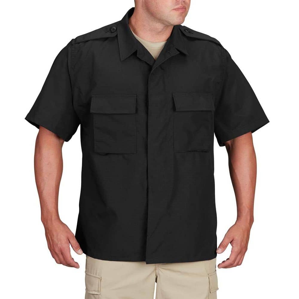 Propper Poly Cotton Ripstop 2 Pocket Short Sleeve BDU Shirt