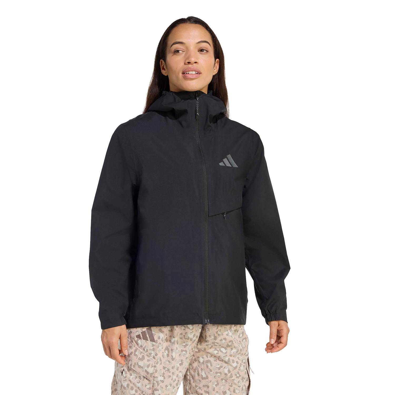 ADIDAS WOMEN'S TERREX MULTI 2 LAYER CLIMAPROOF RAIN JACKET