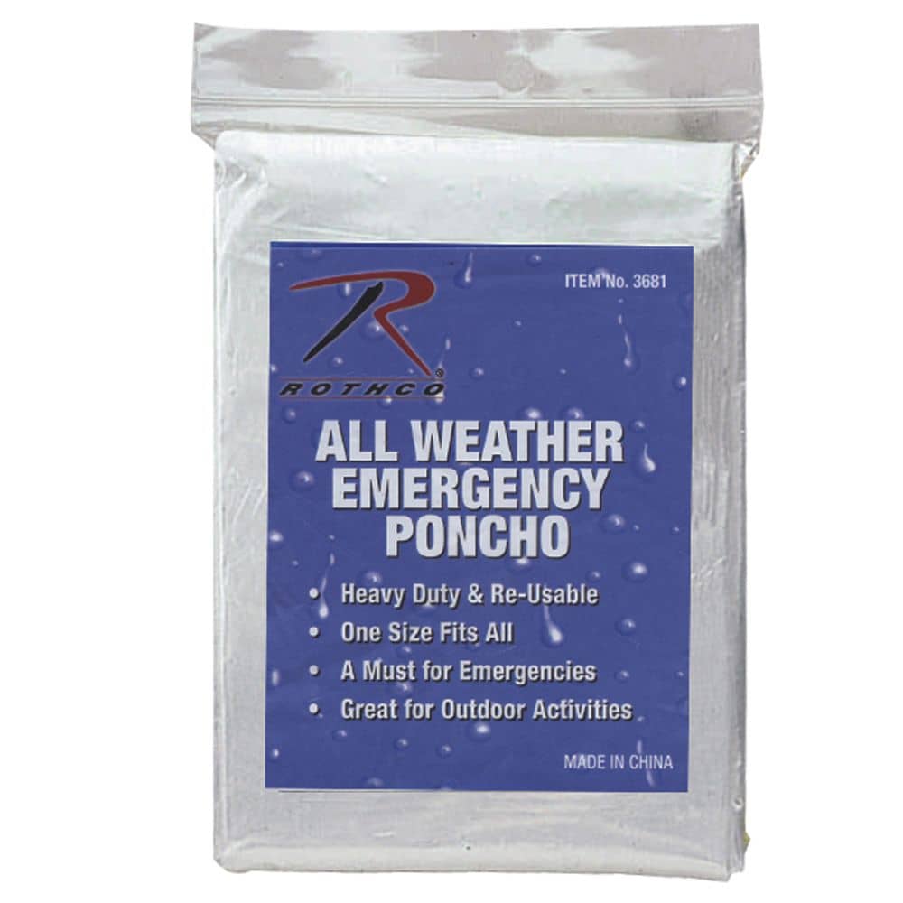 Rothco All Weather Emergency Poncho