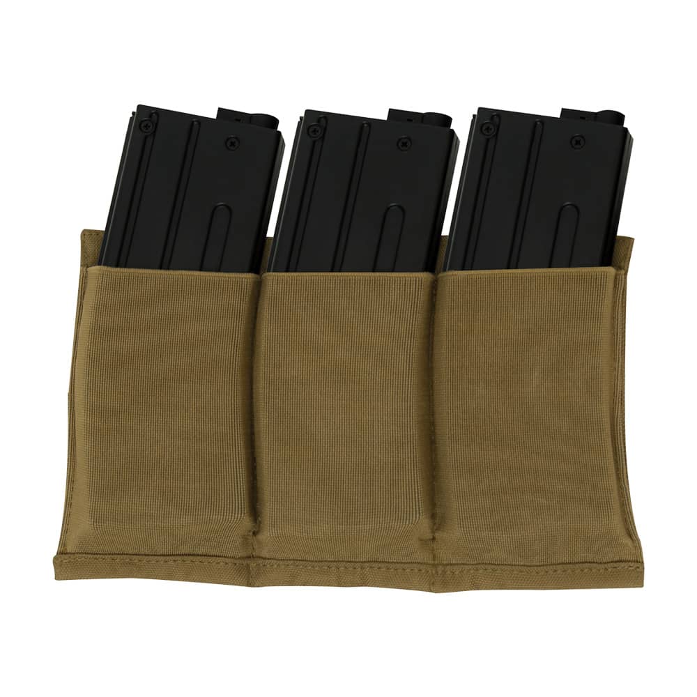 Rothco Lightweight Triple Rifle Magazine Retention Pouch