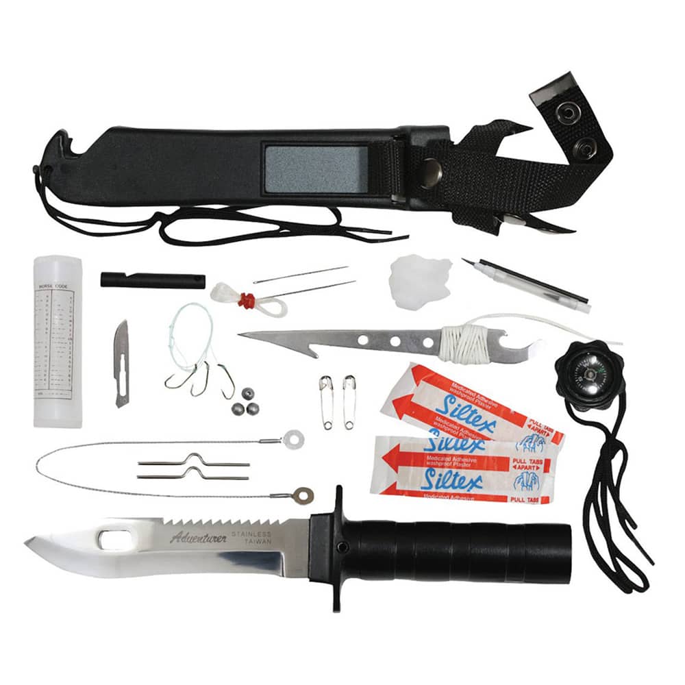 Rothco Deluxe Adventurer Survival Kit Knife