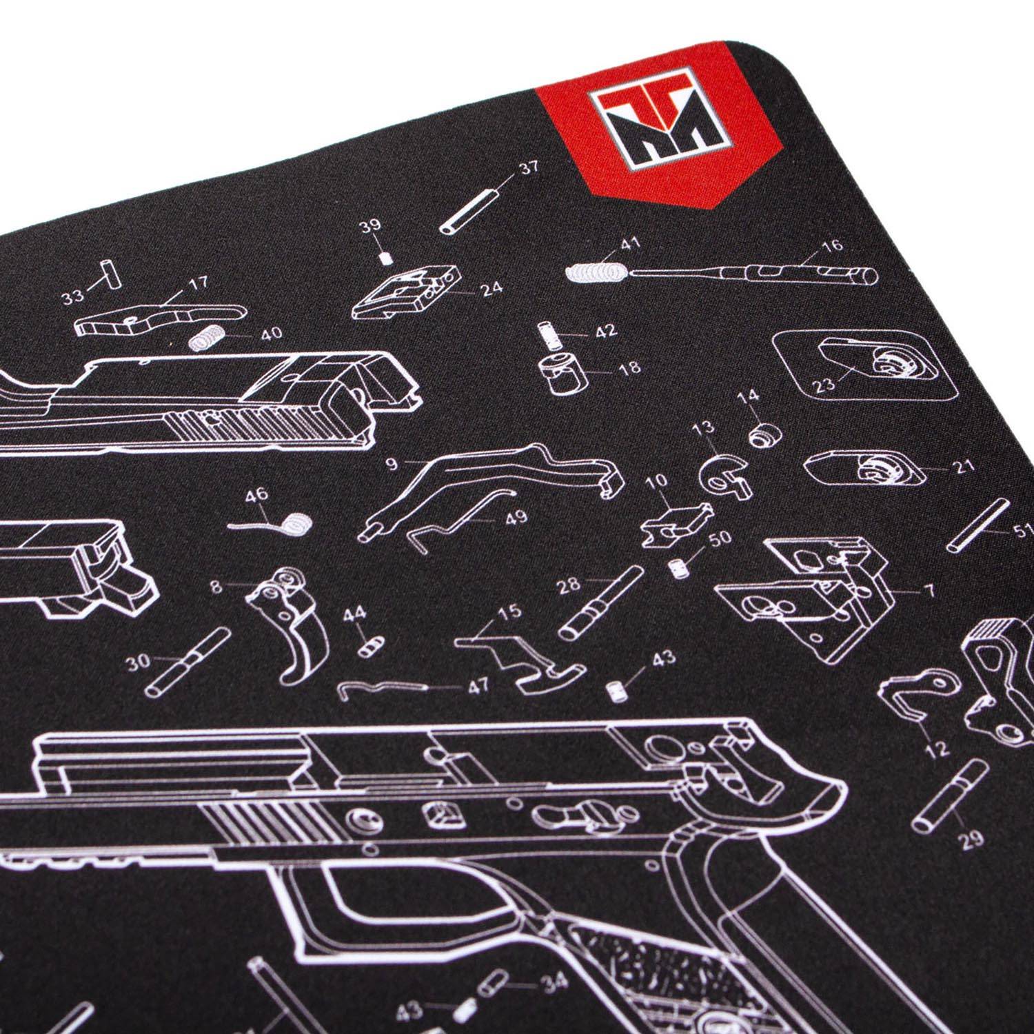 Tekmat Cz P 07 P 09 Gun Cleaning Mat Us Patriot 
