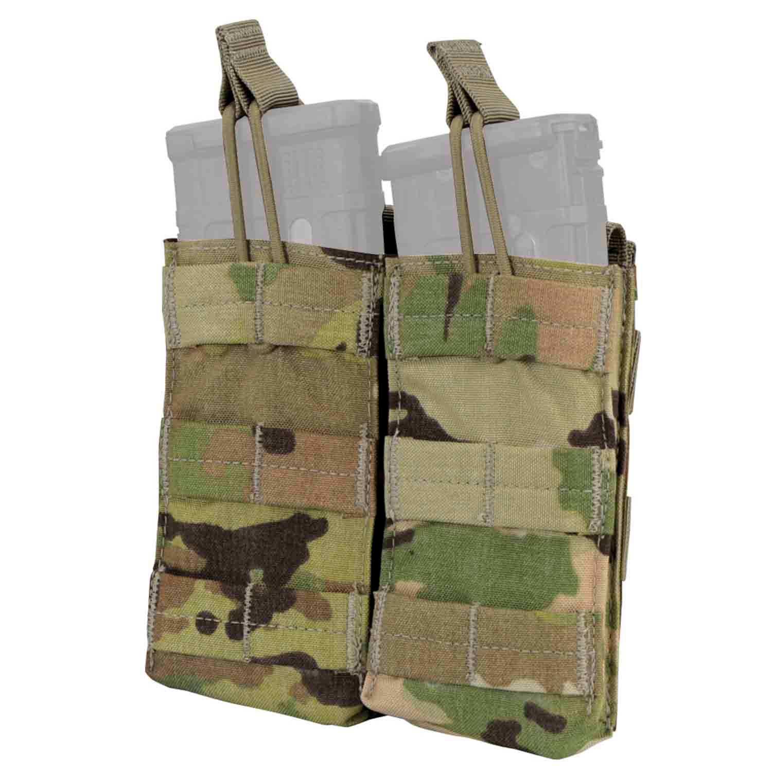 CONDOR DOUBLE M4/M16 OPEN TOP MAG POUCH