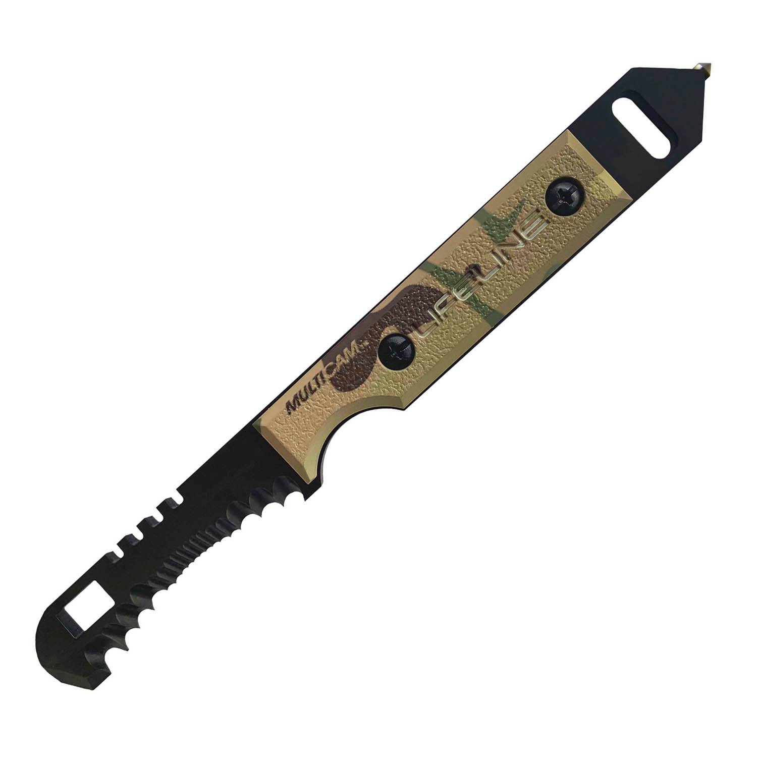 LIFELINE RESCUE TOOL STEALTH SERIES MULTICAM - KEVLAR