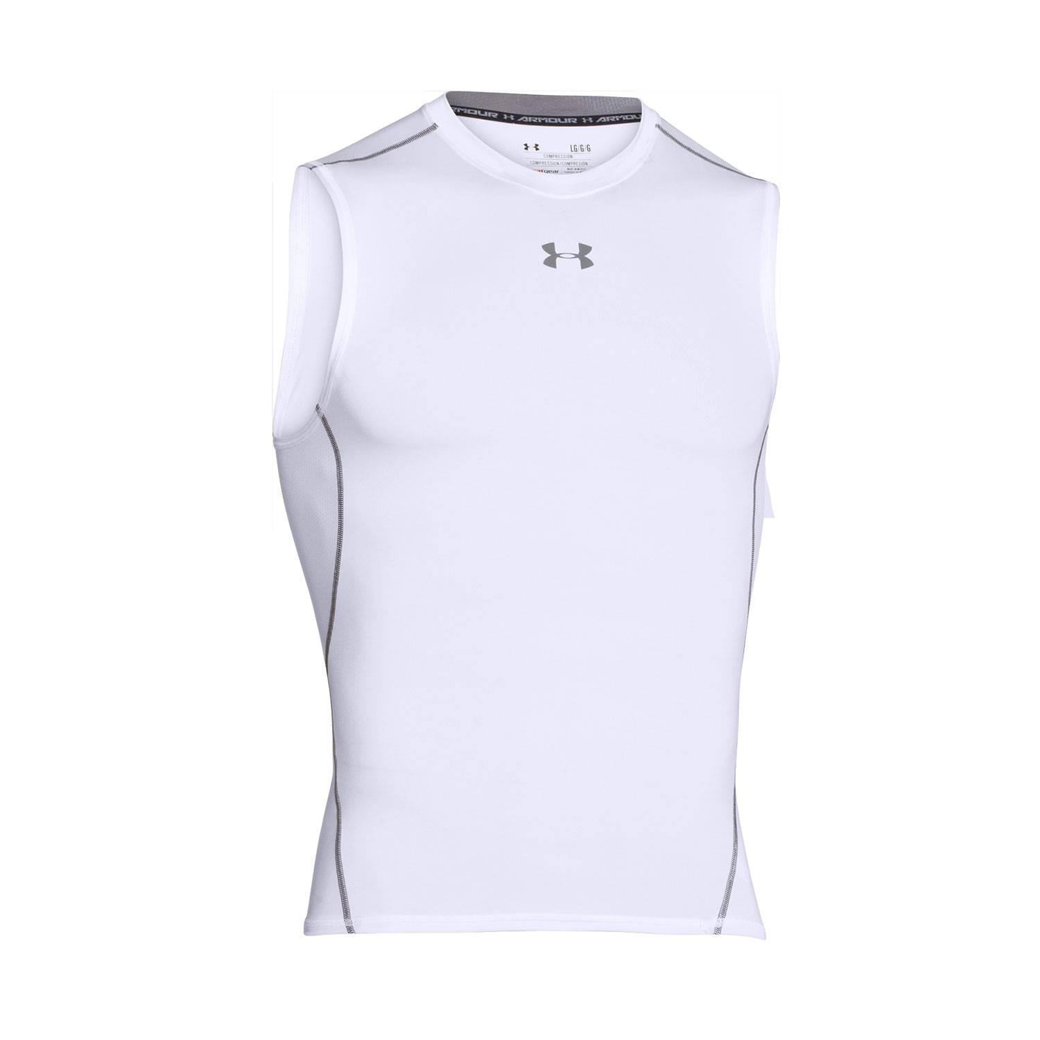 UNDER ARMOUR MEN'S HEATGEAR COMPRESSION SLEEVELESS TEE