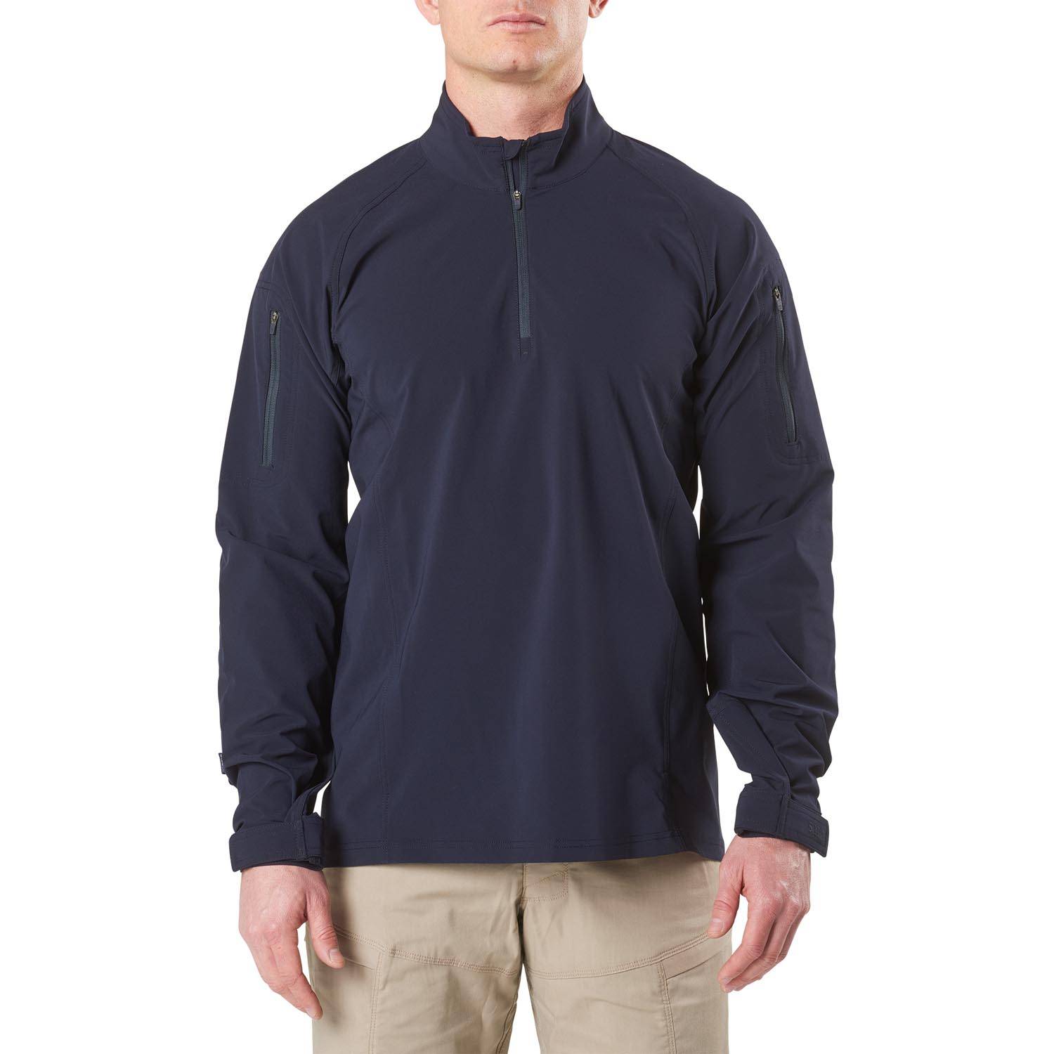 5.11 TACTICAL RAPID OPS SHIRT IN DARK NAVY