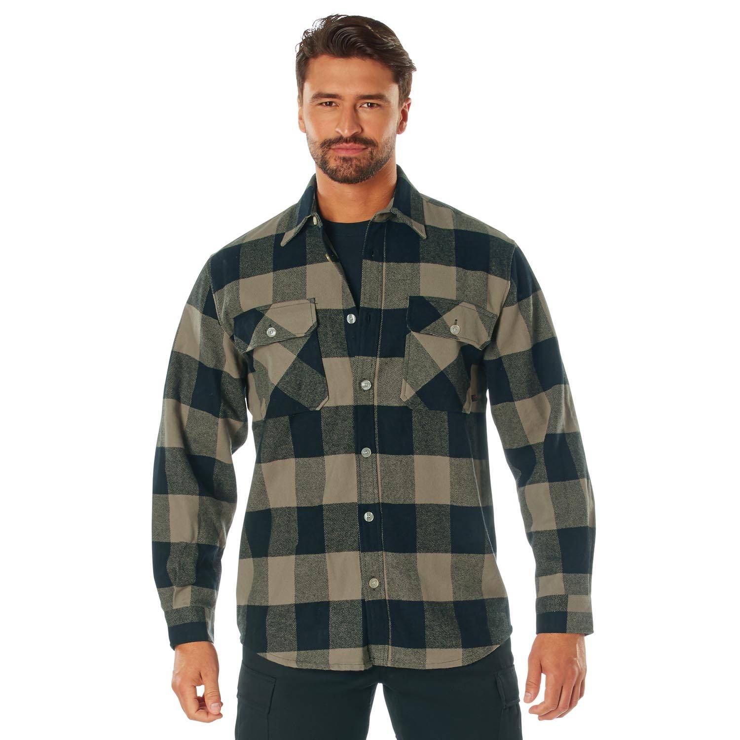 ROTHCO EXTRA HEAVYWEIGHT BUFFALO PLAID FLANNEL SHIRT