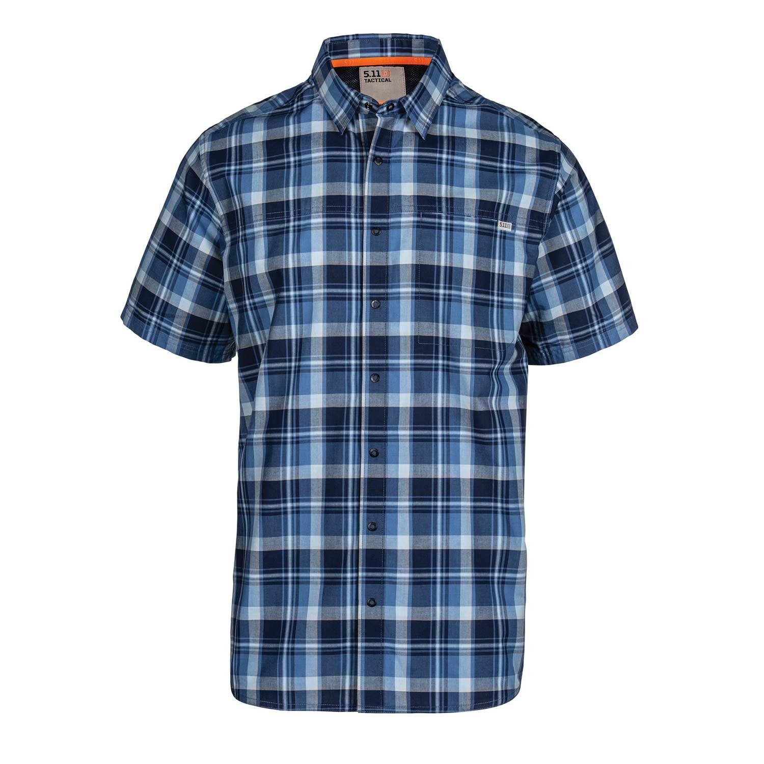 5.11 TACTICAL HUNTER PLAID SHORT SLEEVE SHIRT