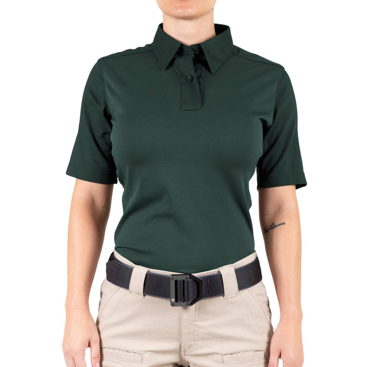 SPRUCE GREEN WOMEN'S V2 PRO PERFORMANCE SHORT SLEEVE SHIRT