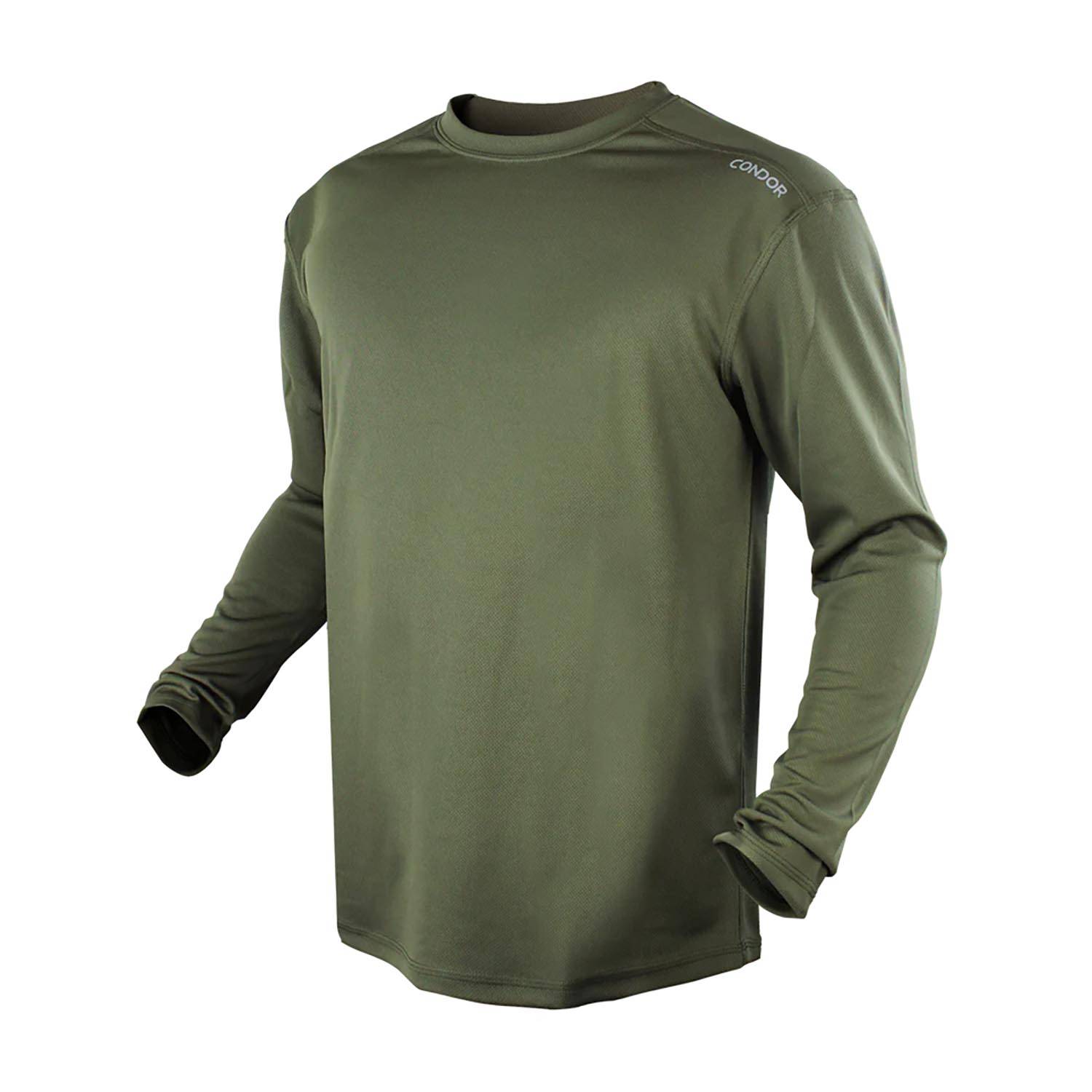CONDOR MAXFORT LONG SLEEVE TRAINING TOP IN OLIVE DRAB