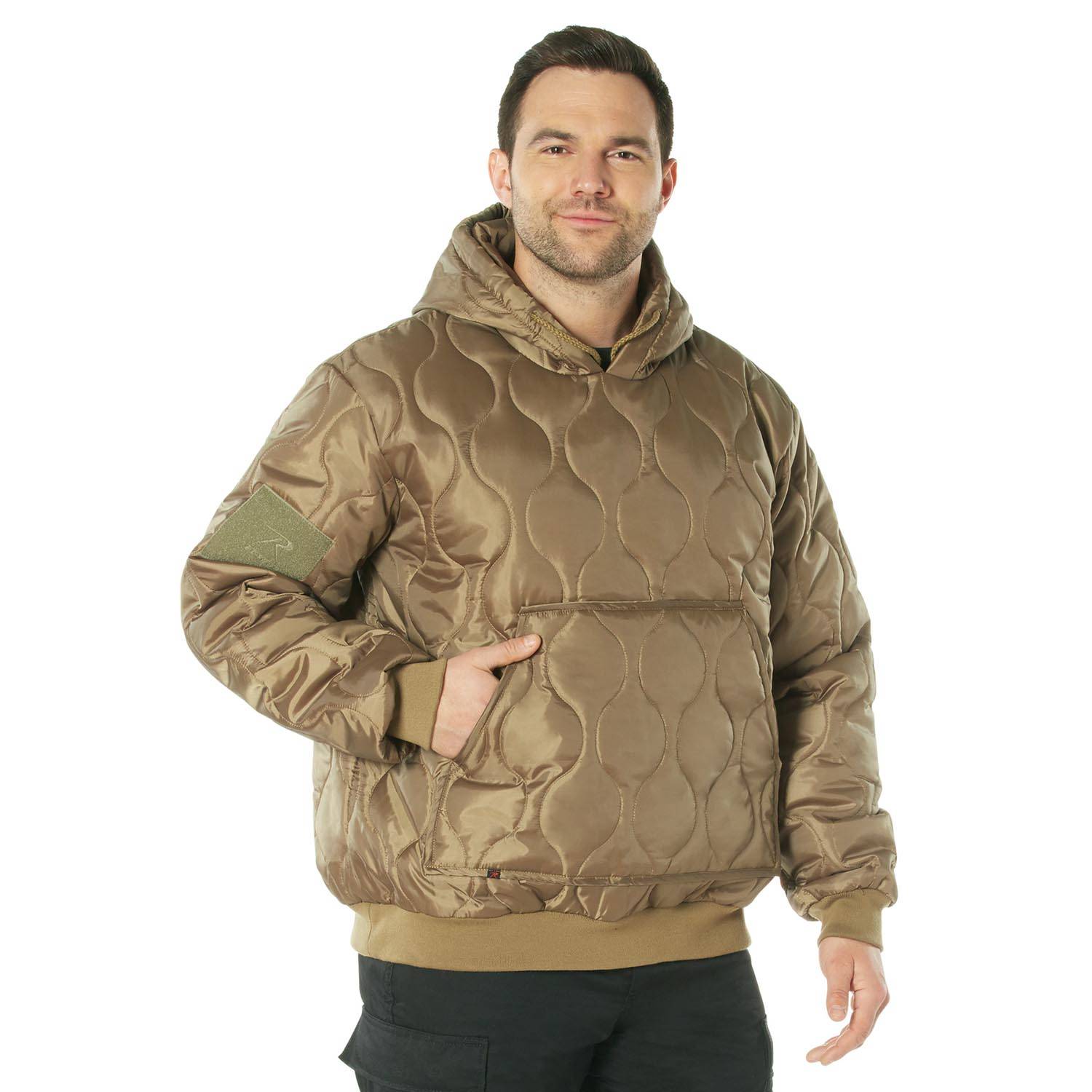 ROTHCO QUILTED MILITARY WOOBIE HOODIE