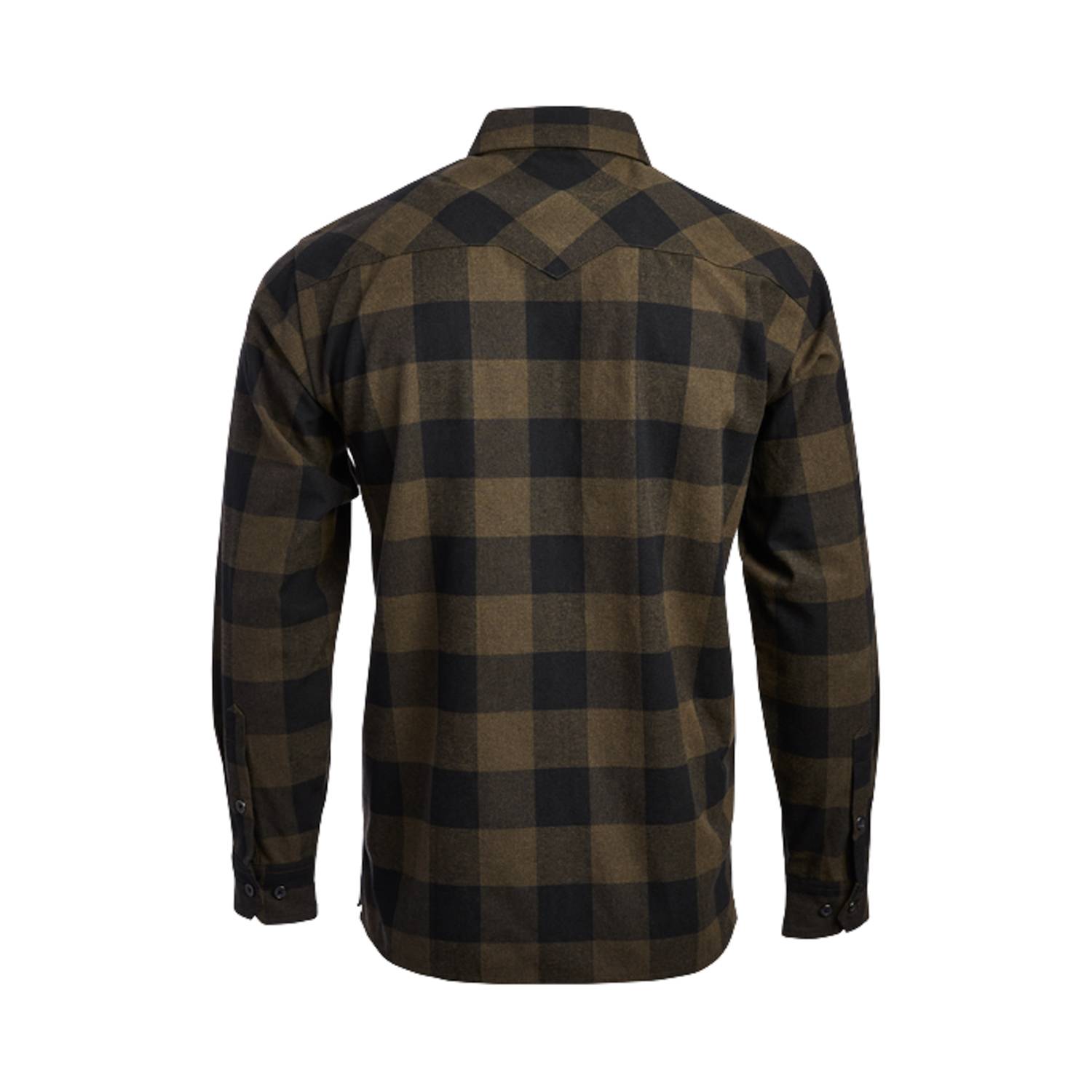 個人装備 5.11 SILVERWOOD SOLID FLANNEL L/S SHIRT 5.11 Men's Silverwood Solid Flannel Shirt | U.S. Patriot