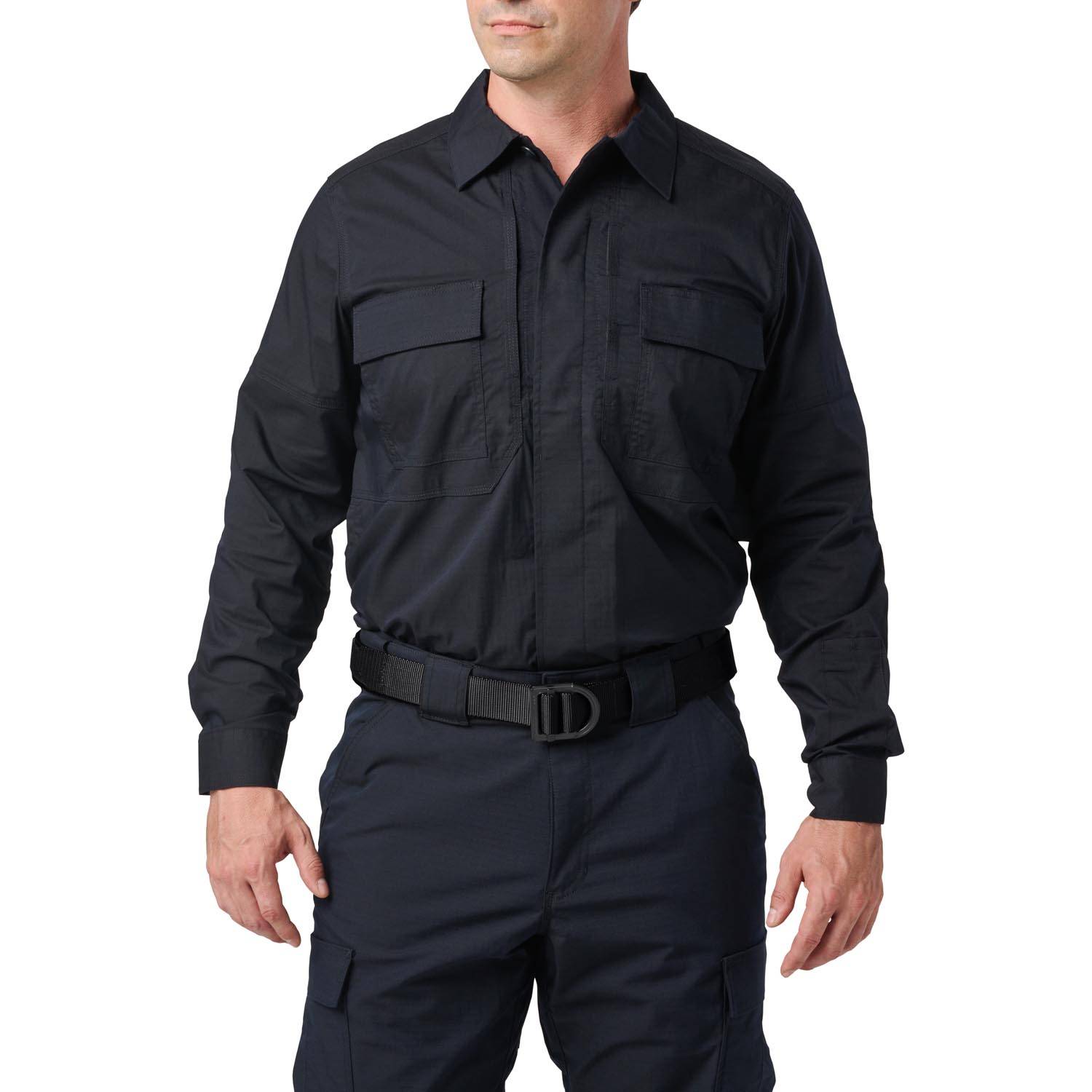 thumbnail image 2 of 5.11 Tactical Men's Ripstop TDU Long Sleeve Shirt – Style 72002 – Sizes XS To 6XL 2 of 6