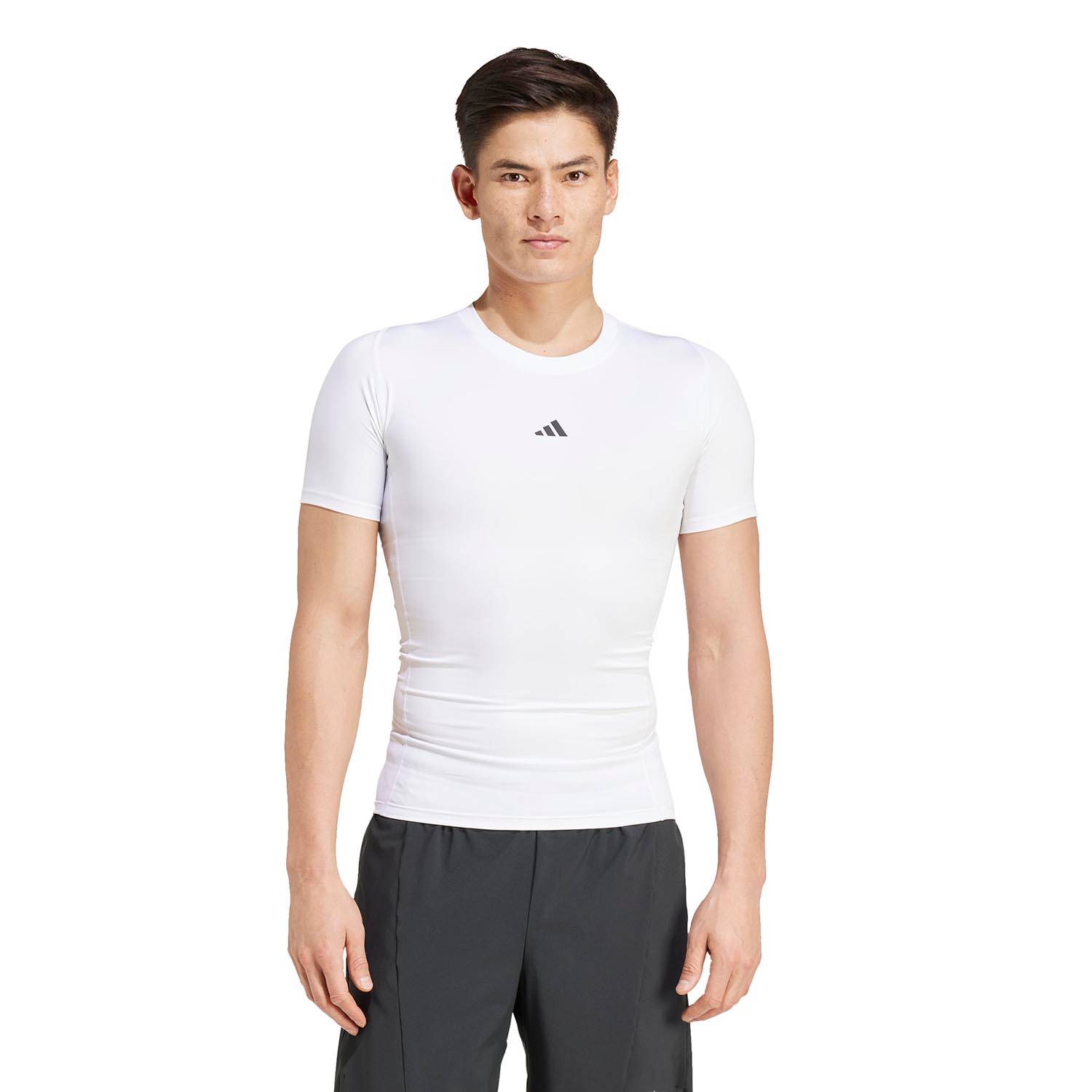 ADIDAS MEN'S TECHFIT COMPRESSION SHORT SLEEVE TRAINING T-SHI