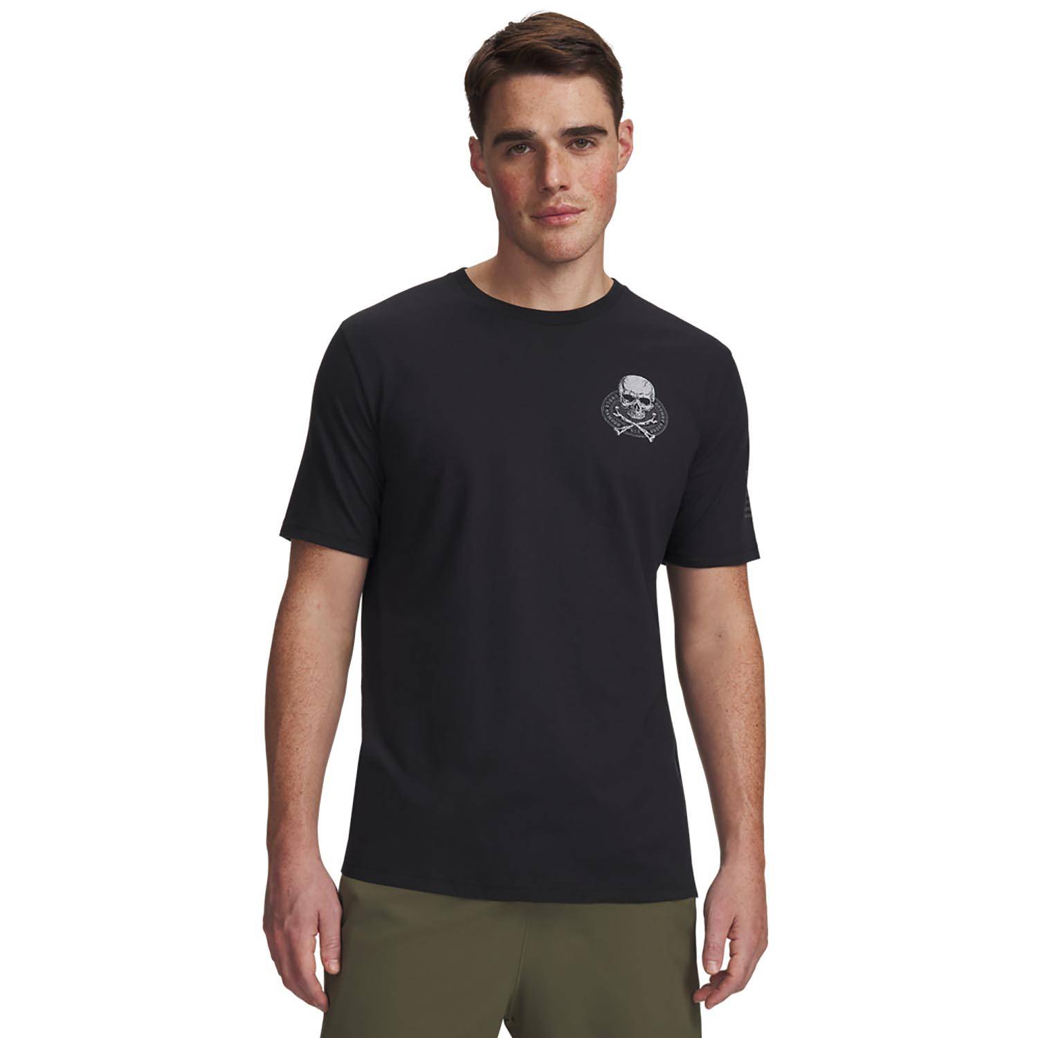 UNDER ARMOUR MEN'S FREEDOM FIRE SKULL T SHIRT