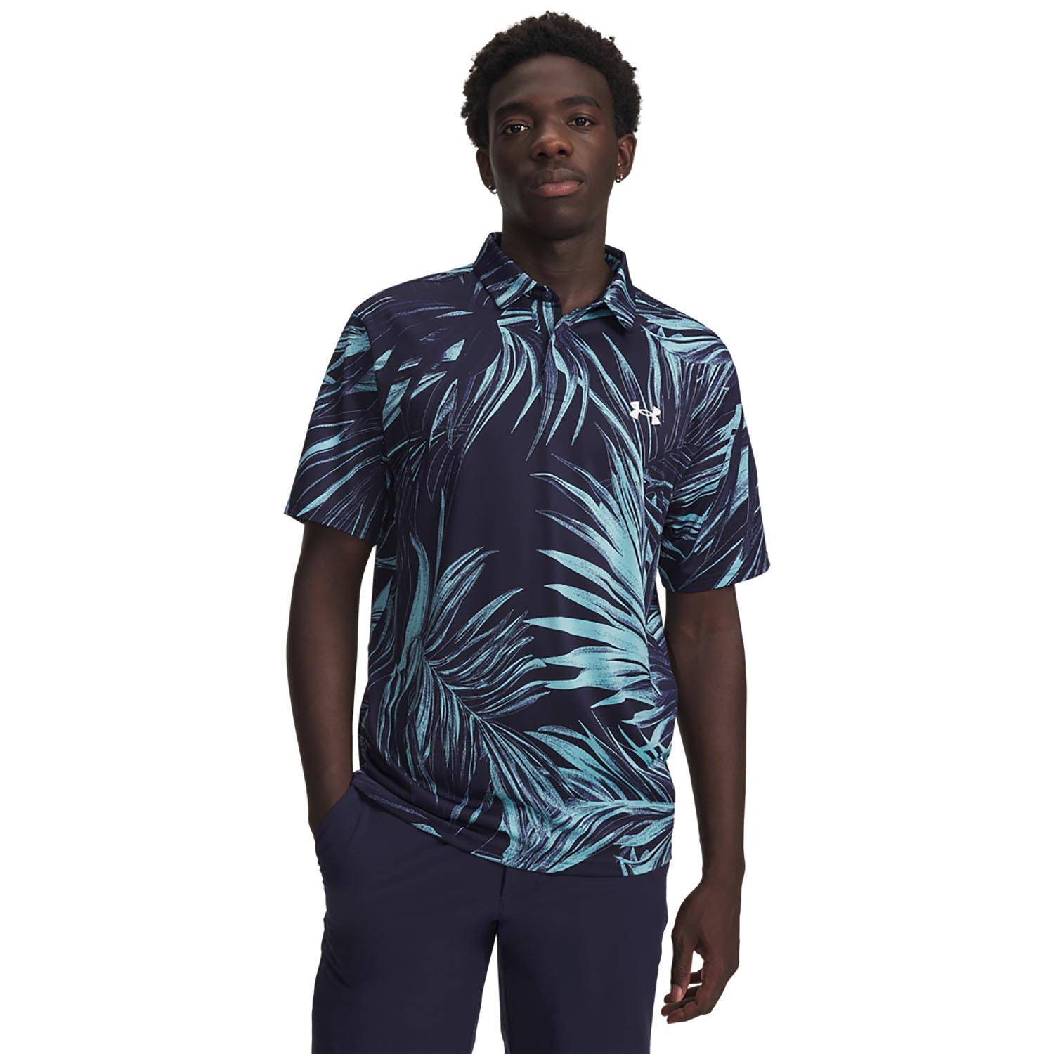 UNDER ARMOUR MEN'S MATCHPLAY PRINTED POLO