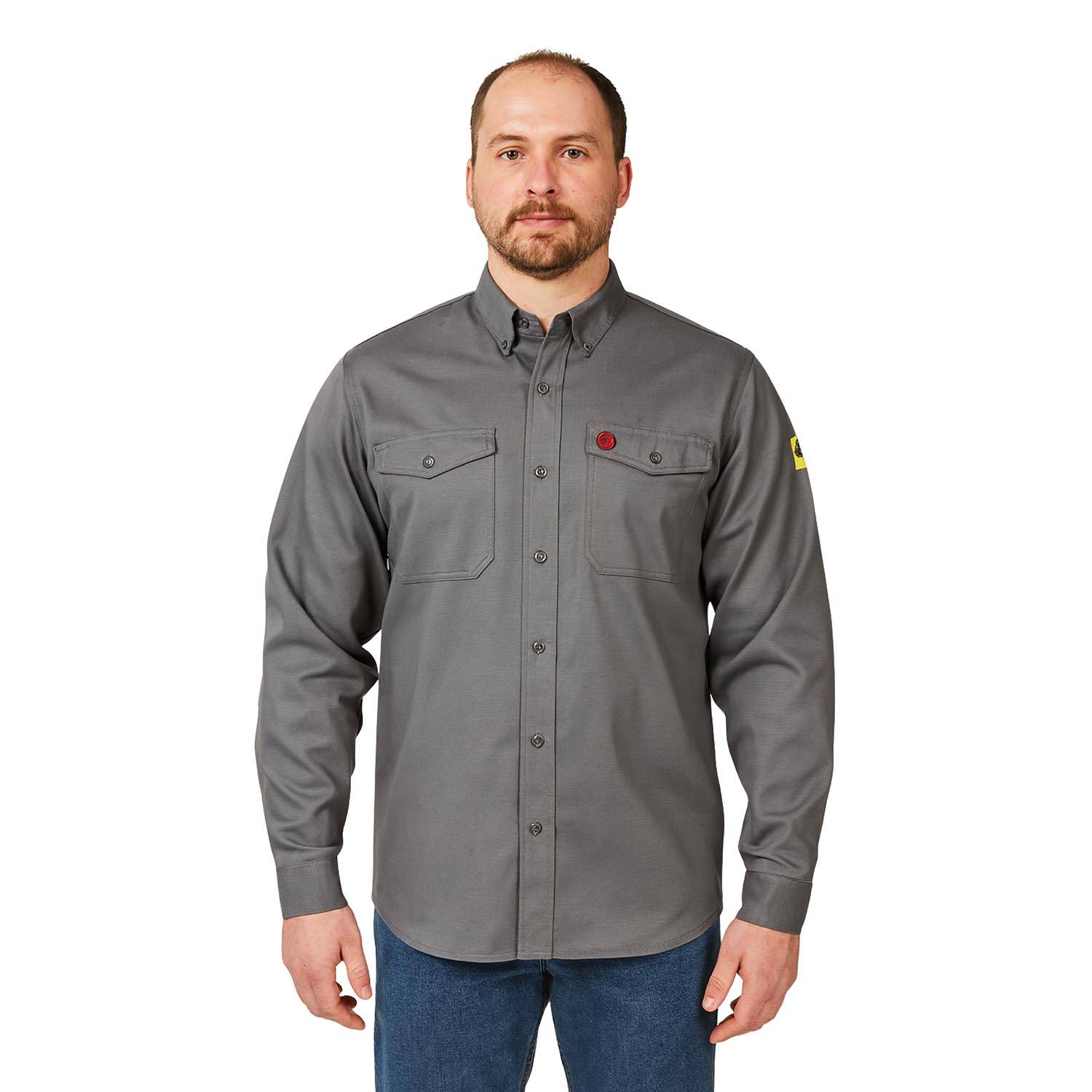 NKE MEN'S FR SHIELD WORK BUTTON-DOWN SHIRT