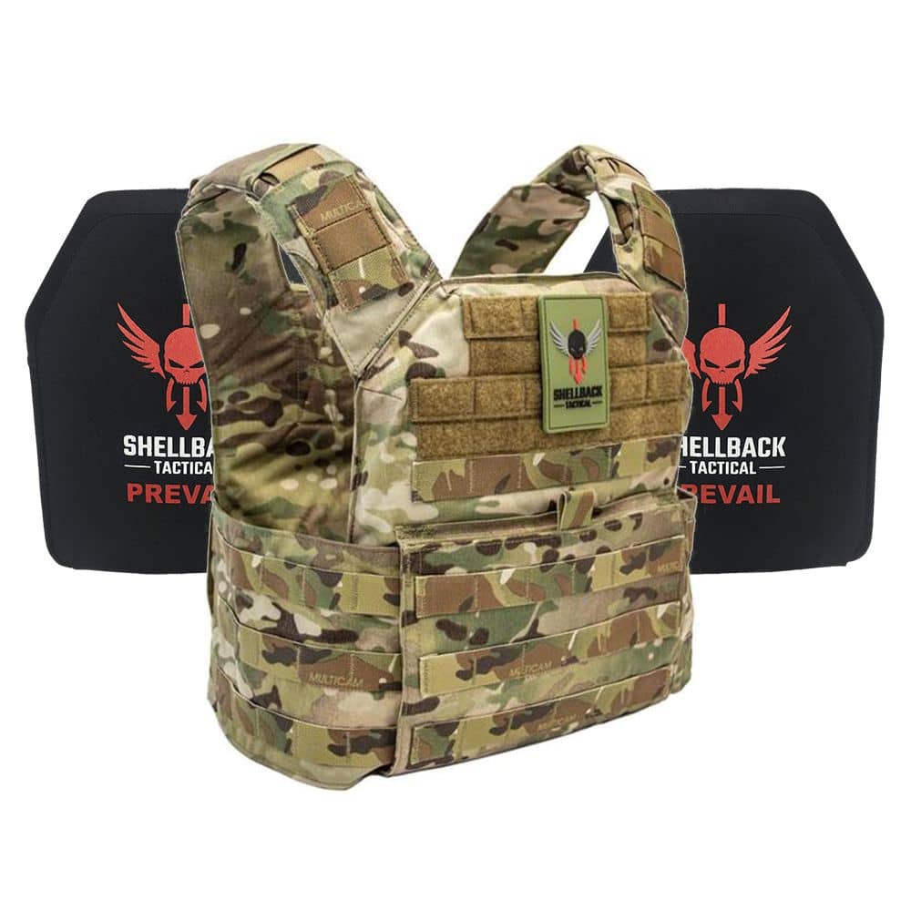 SHELLBACK TACTICAL BANSHEE RIFLE LIGHTWEIGHT ARMOR SYSTEM WI