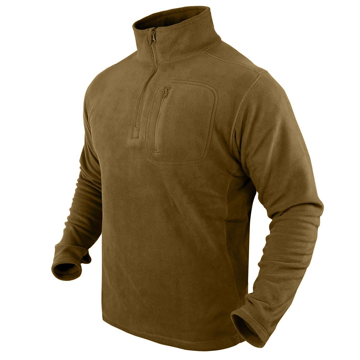 CONDOR MEN'S 1/4 ZIP FLEECE PULL OVER