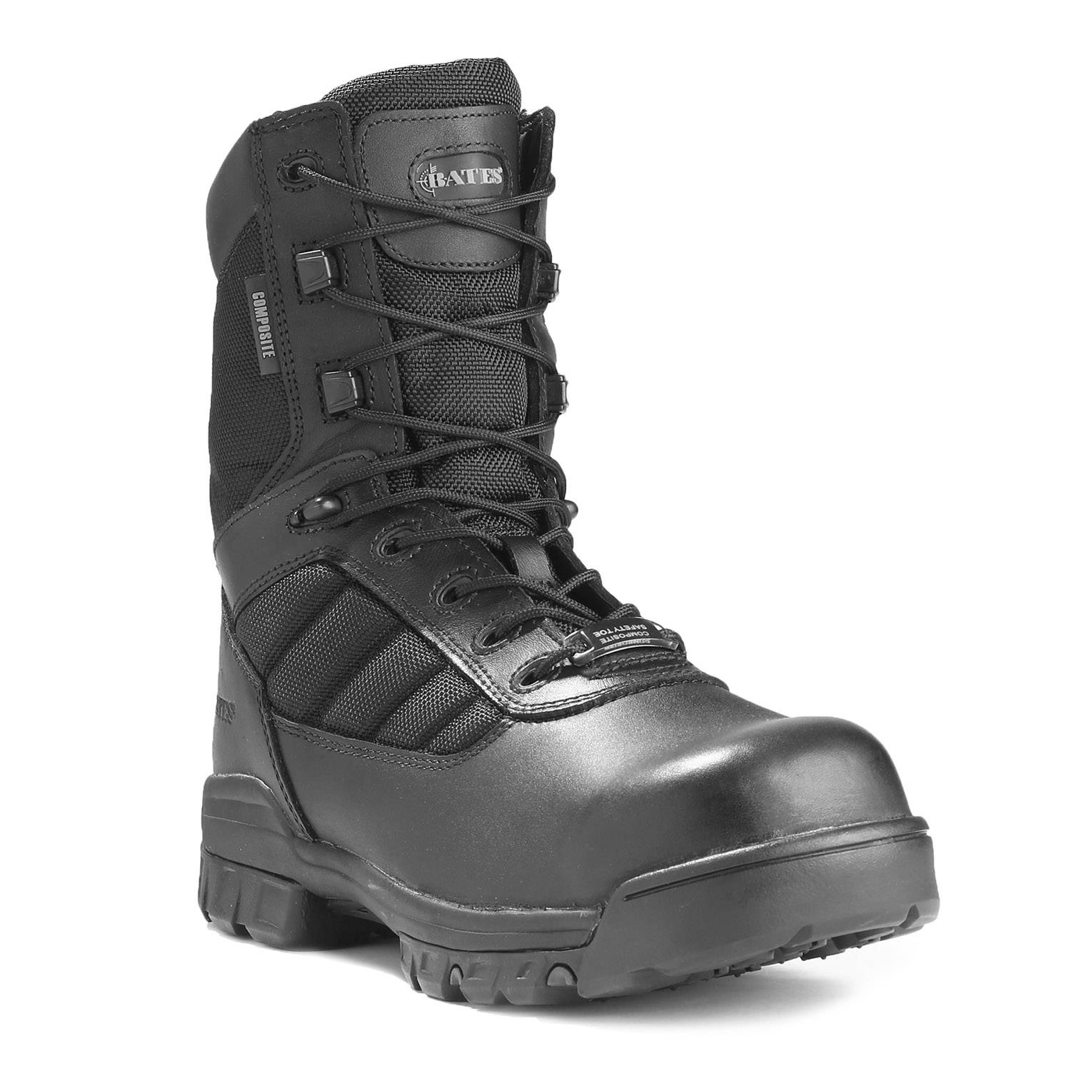 Bates Tactical Sport Composite Toe Side Zipper Boots 8