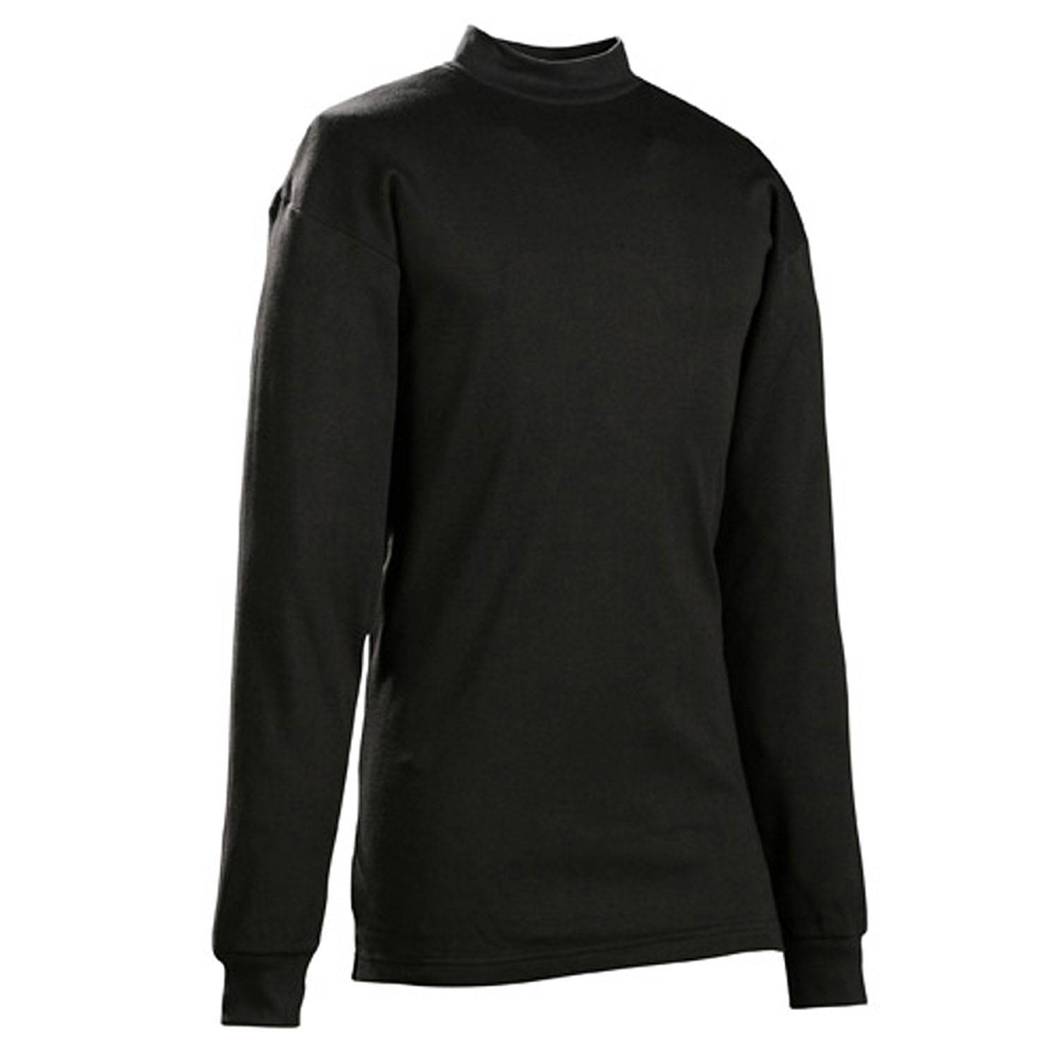 GALLS POLY-COTTON LONG SLEEVE CLASSIC MOCK TURTLENECK