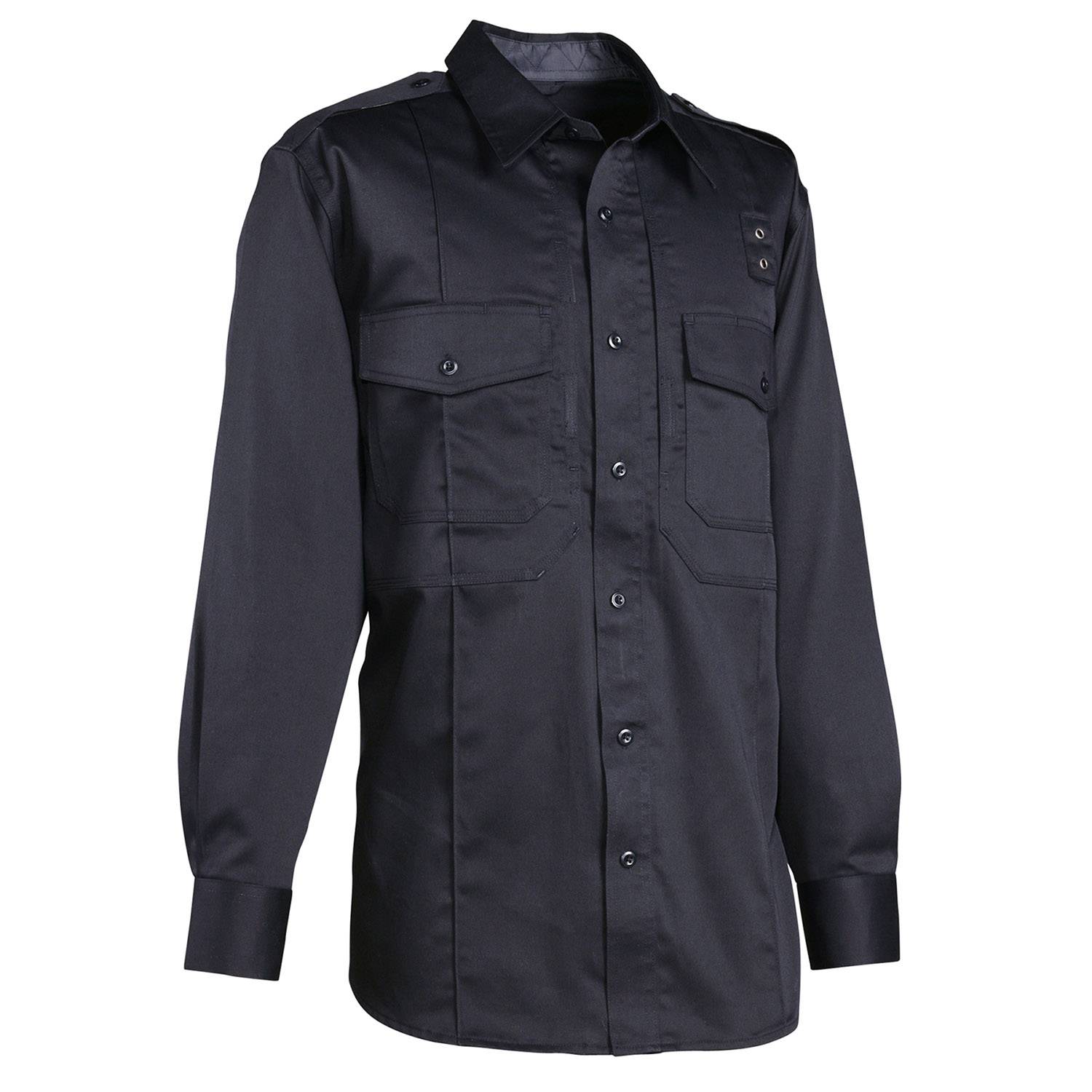 5.11 tactical dress shirt 5.11 Tactical Class A Fast-Tac Twill Short Sleeve Shirt in Midnight Navy