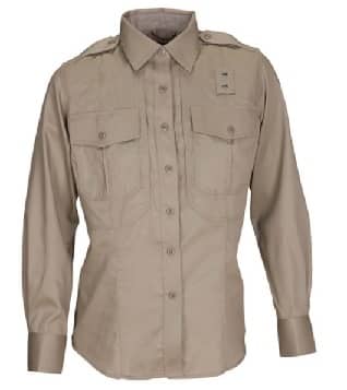 5.11 TACTICAL WOMEN'S LONG SLEEVE B CLASS TWILL PDU SHIRT