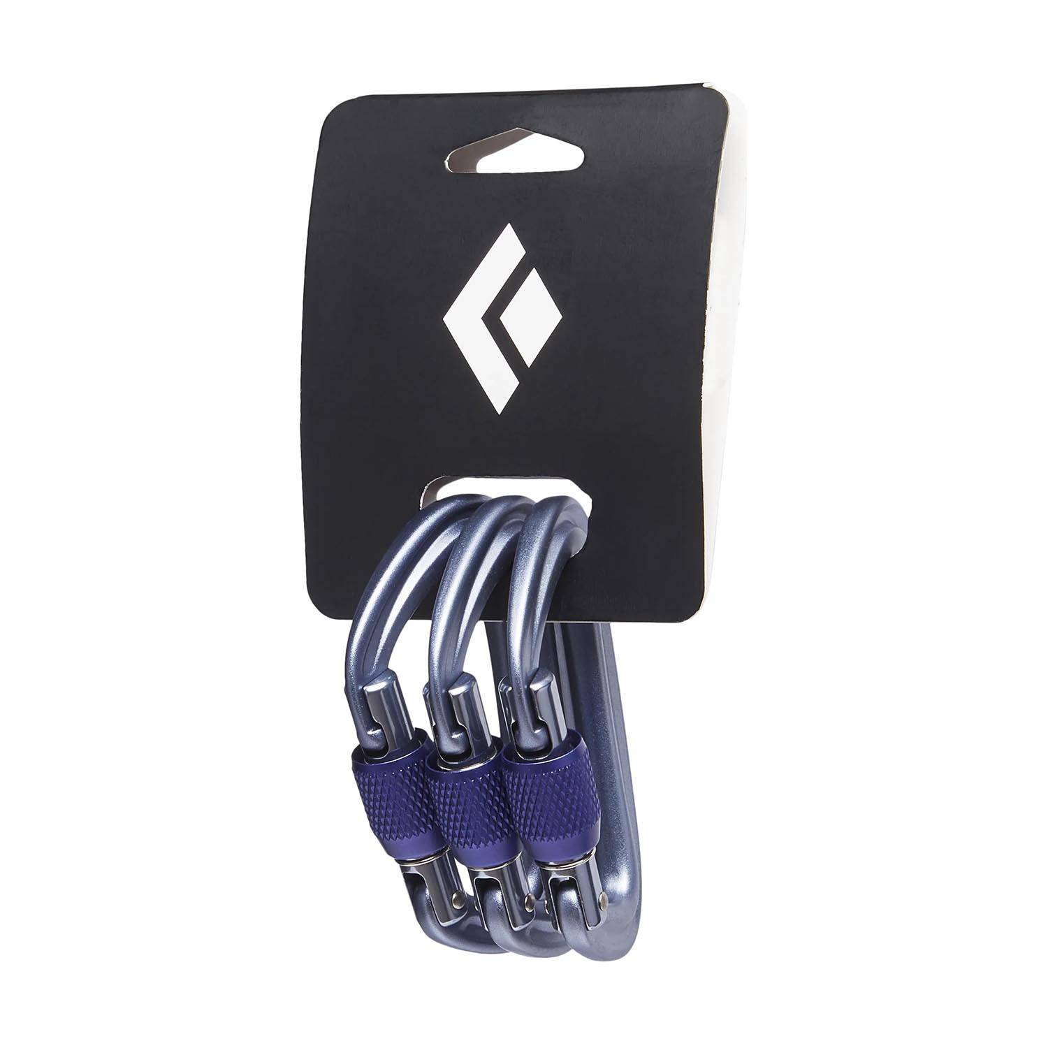 Black Diamond Liteforge Screwgate Carabiner 3pk