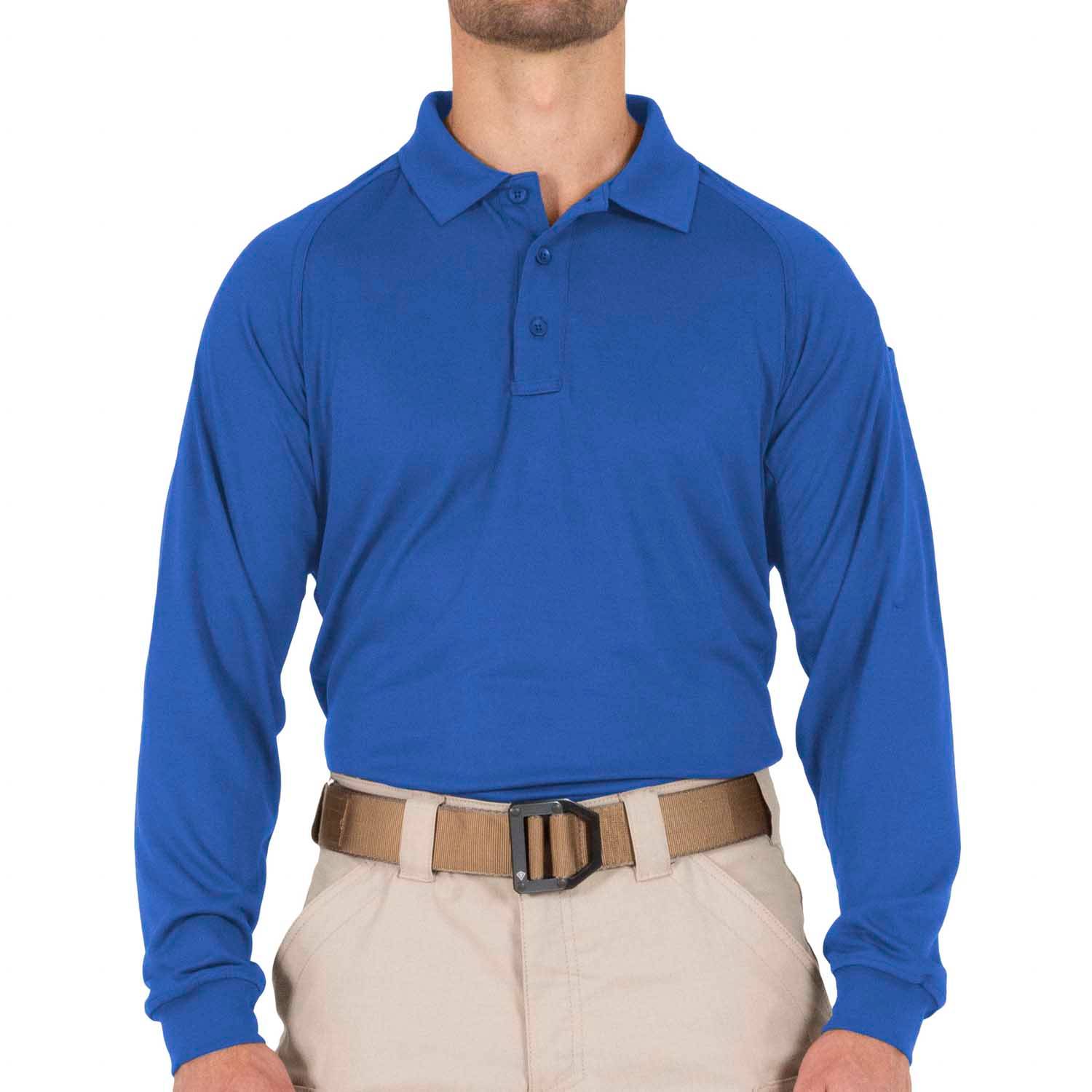 FIRST TACTICAL MEN'S LONG SLEEVE PERFORMANCE POLO